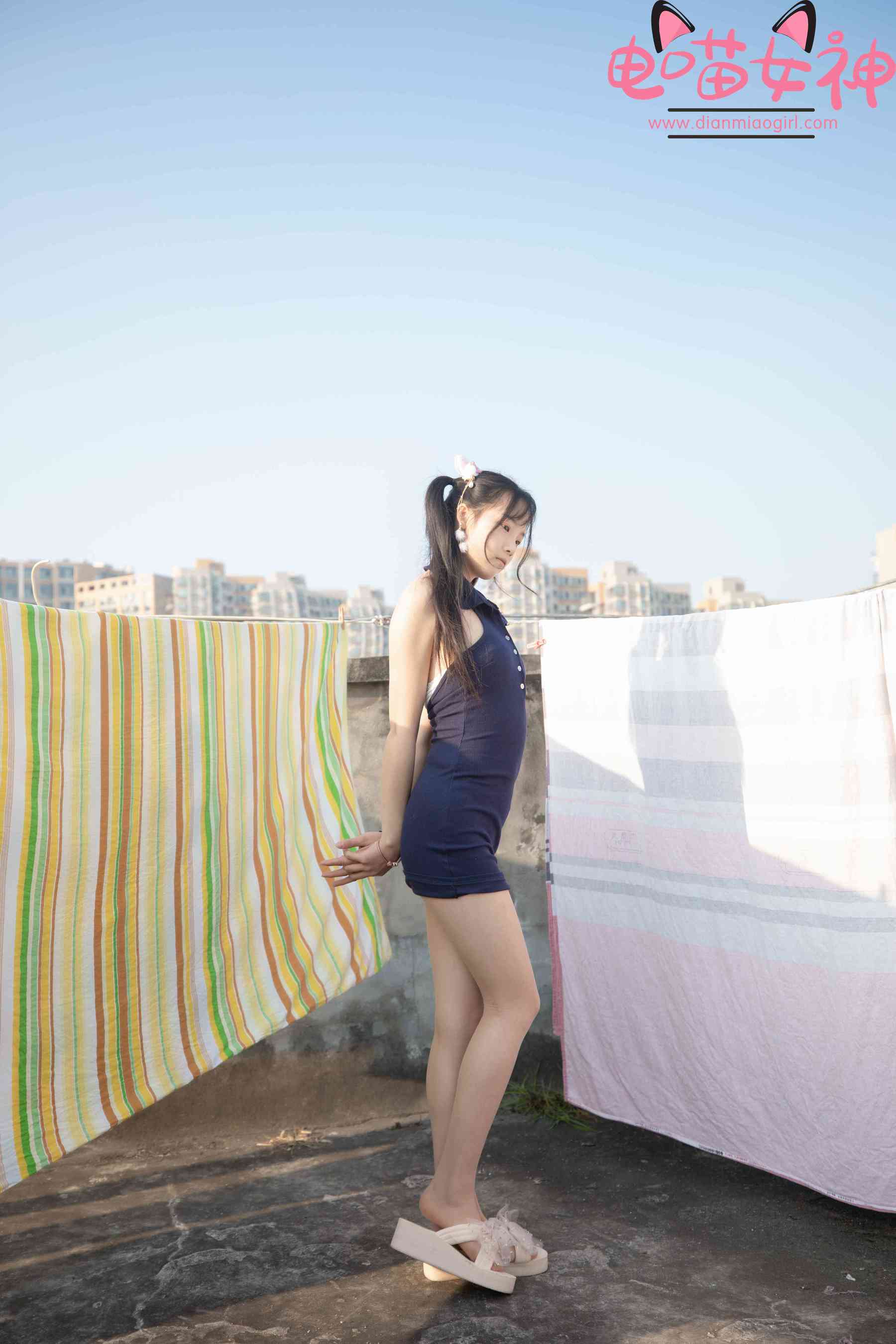 [网红COSER] 电喵女神 - 灵唯 天台 第16张图