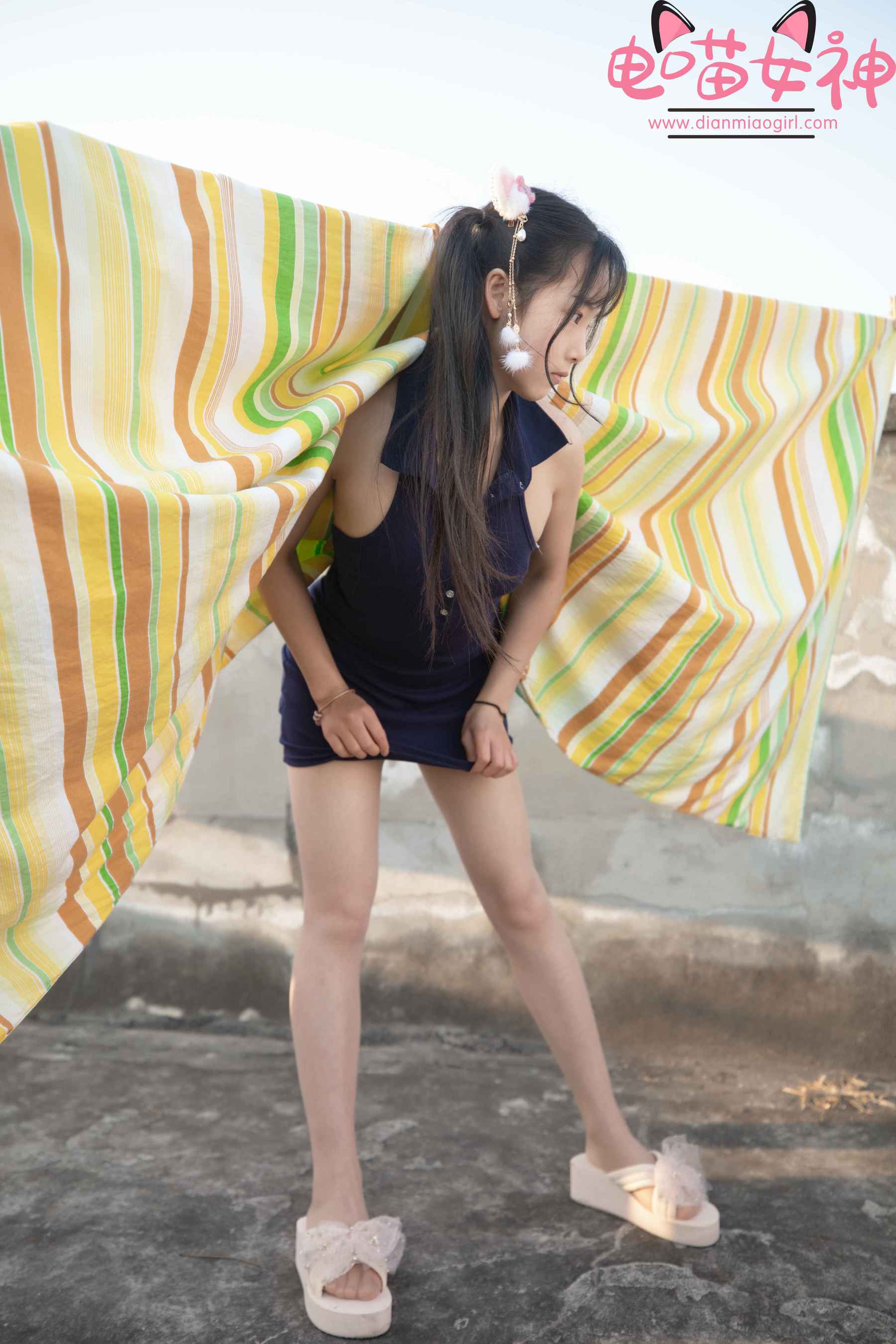 [网红COSER] 电喵女神 - 灵唯 天台 第32张图
