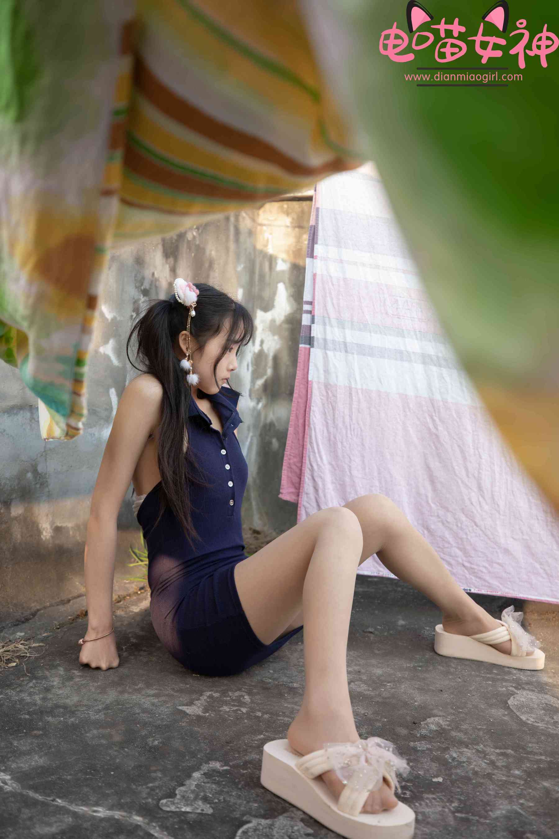 [网红COSER] 电喵女神 - 灵唯 天台 第41张图
