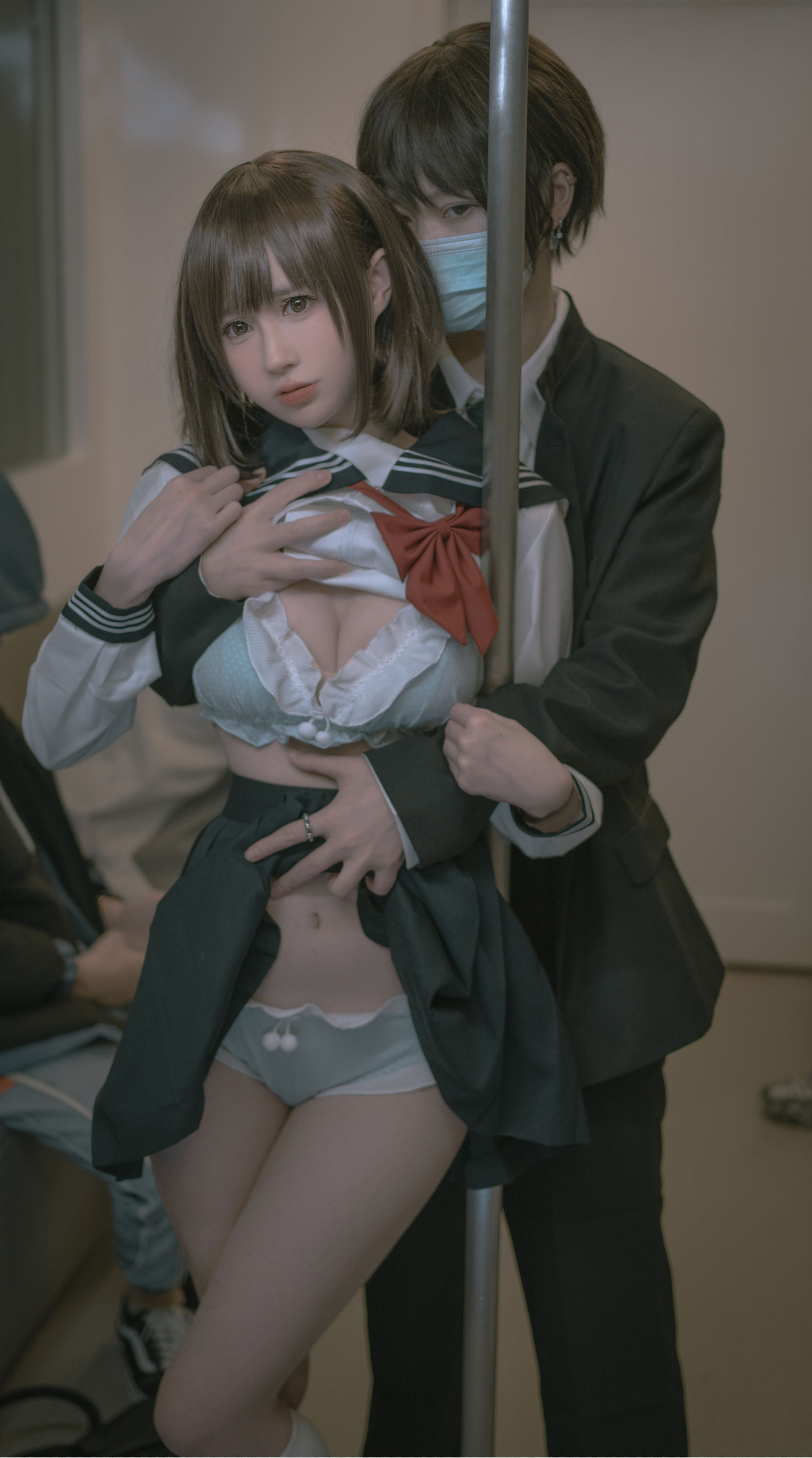 [网红COSER] 西园寺南歌写真 - 电车物语 第10张图