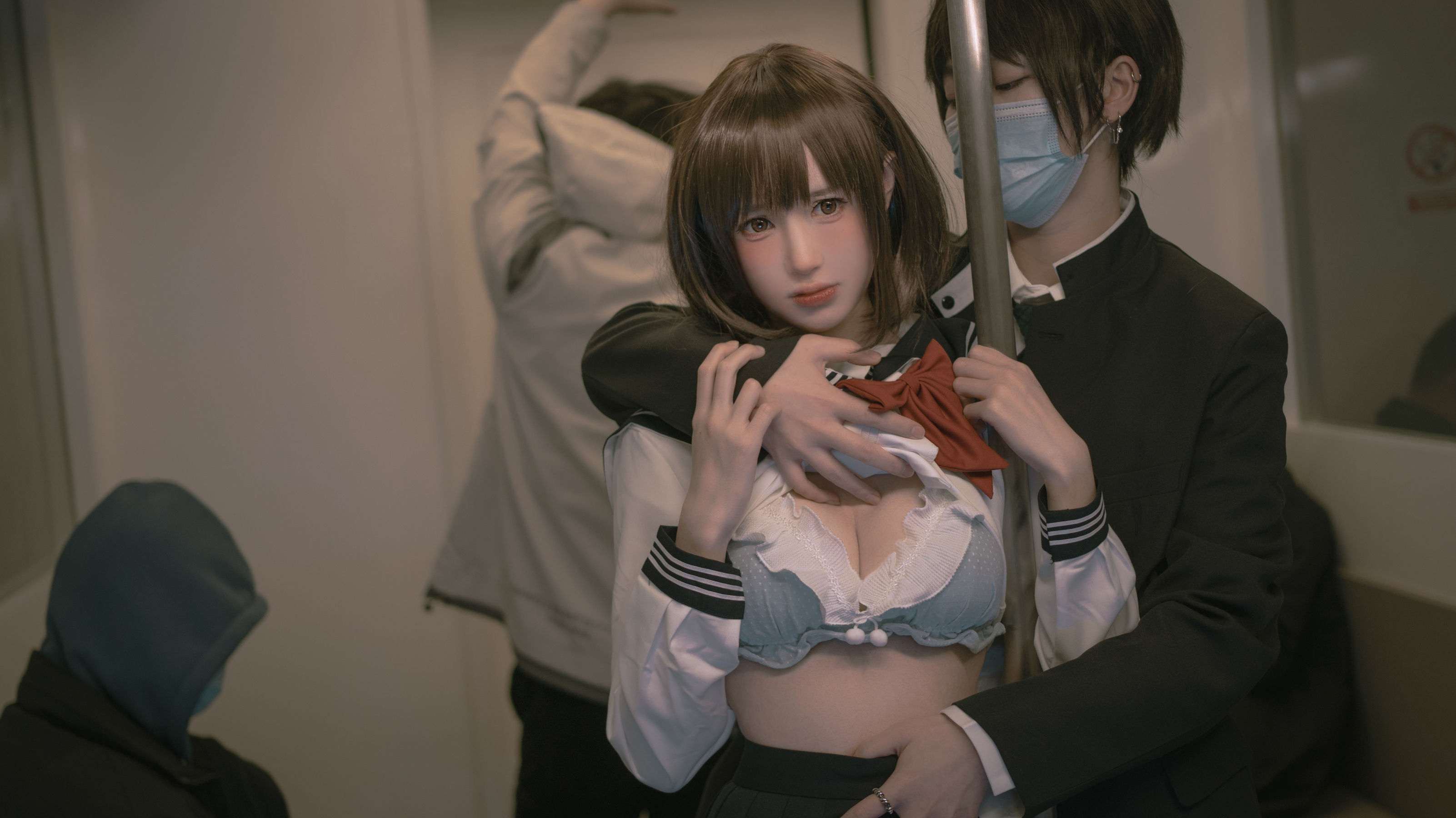 [网红COSER] 西园寺南歌写真 - 电车物语 第125张图