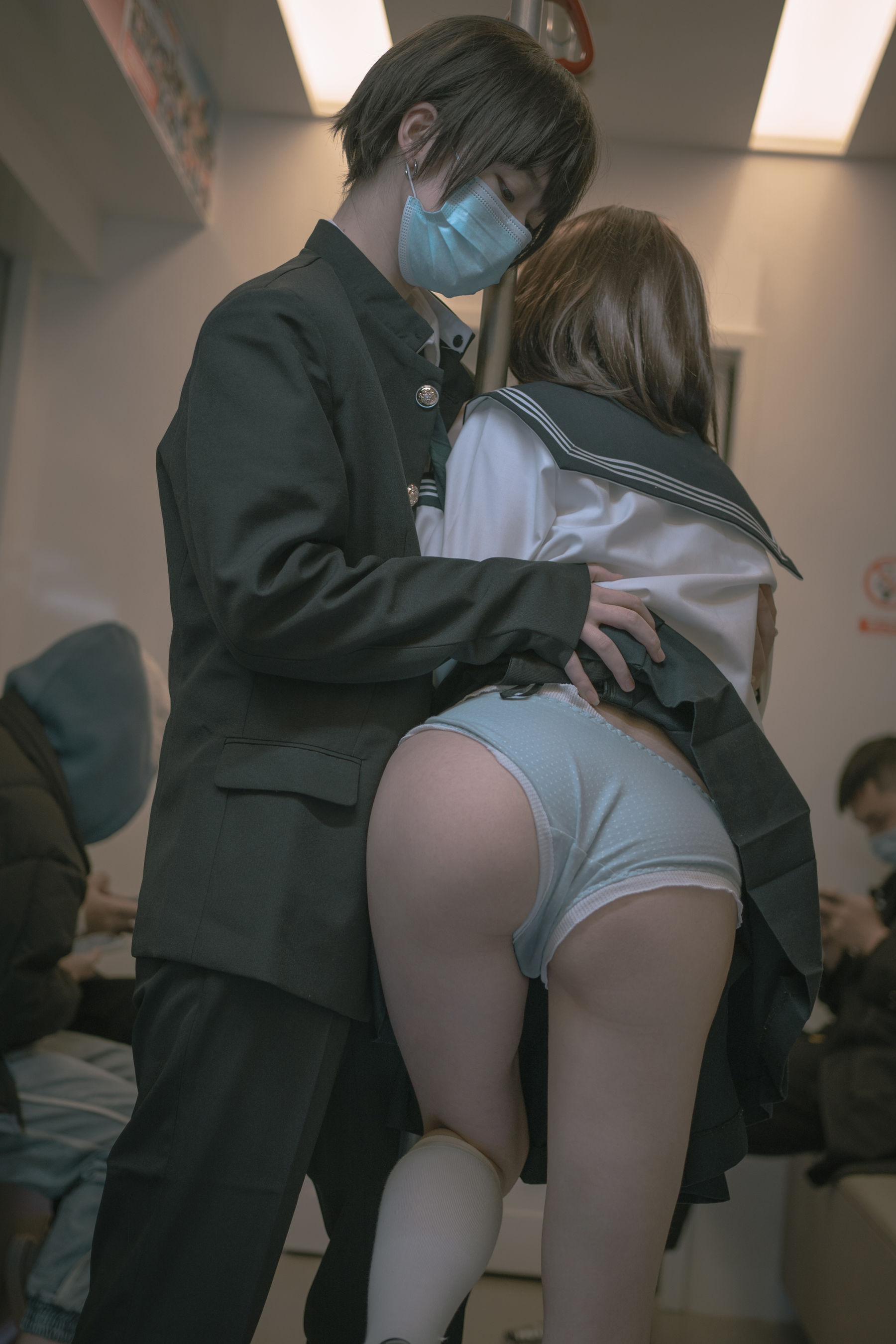 [网红COSER] 西园寺南歌写真 - 电车物语 第34张图
