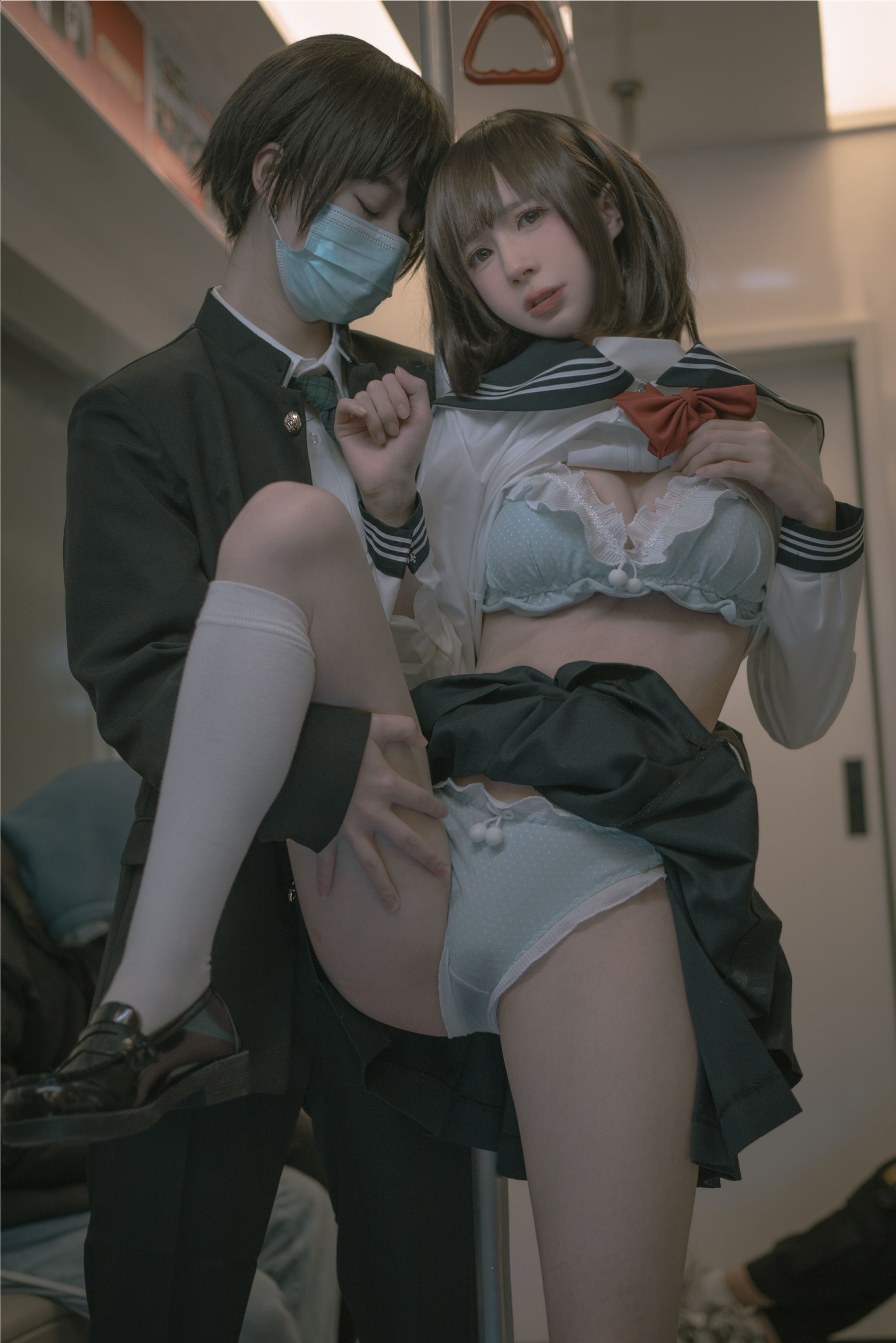 [网红COSER] 西园寺南歌写真 - 电车物语 第37张图