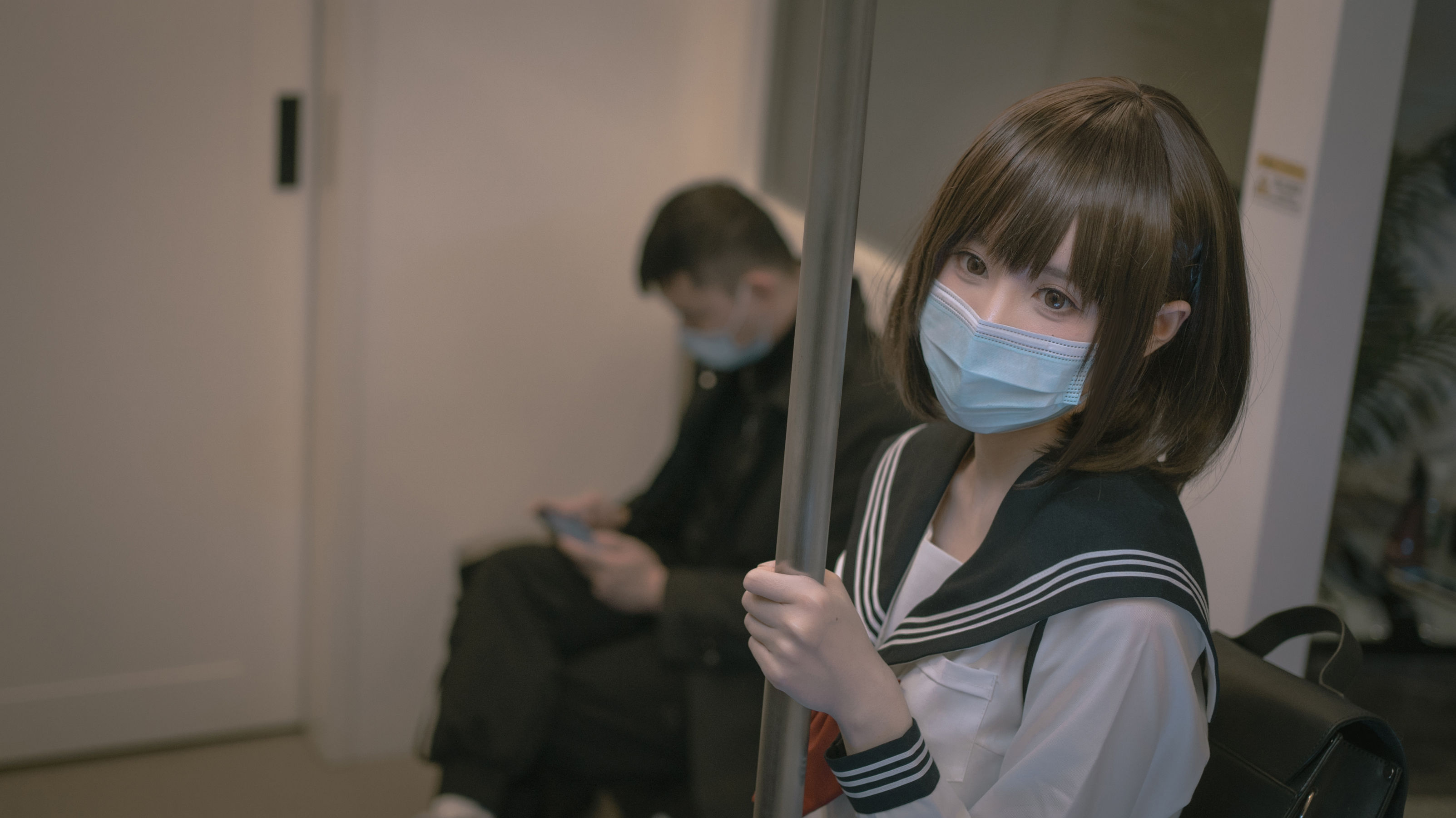 [网红COSER] 西园寺南歌写真 - 电车物语 第85张图