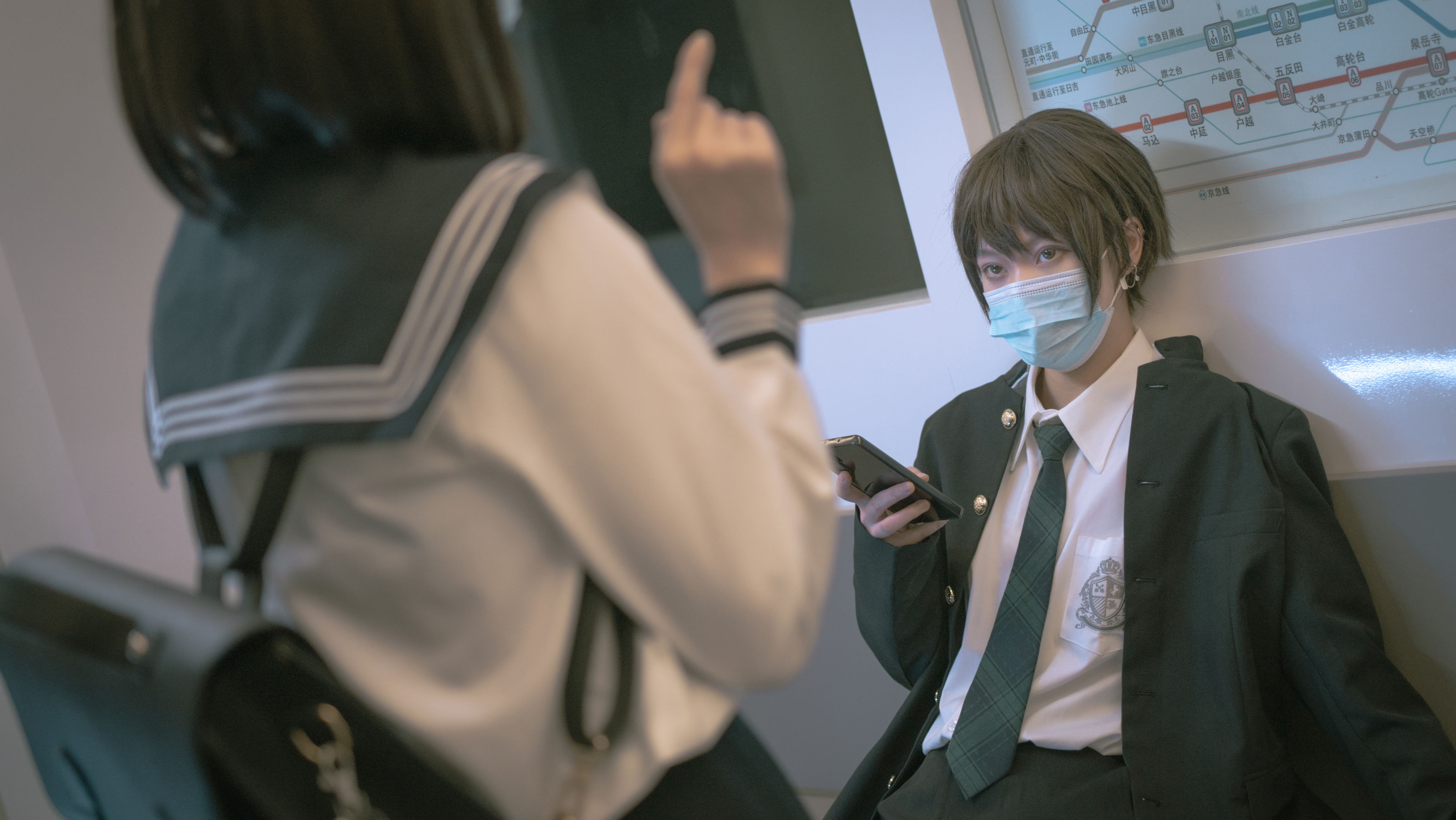 [网红COSER] 西园寺南歌写真 - 电车物语 第88张图