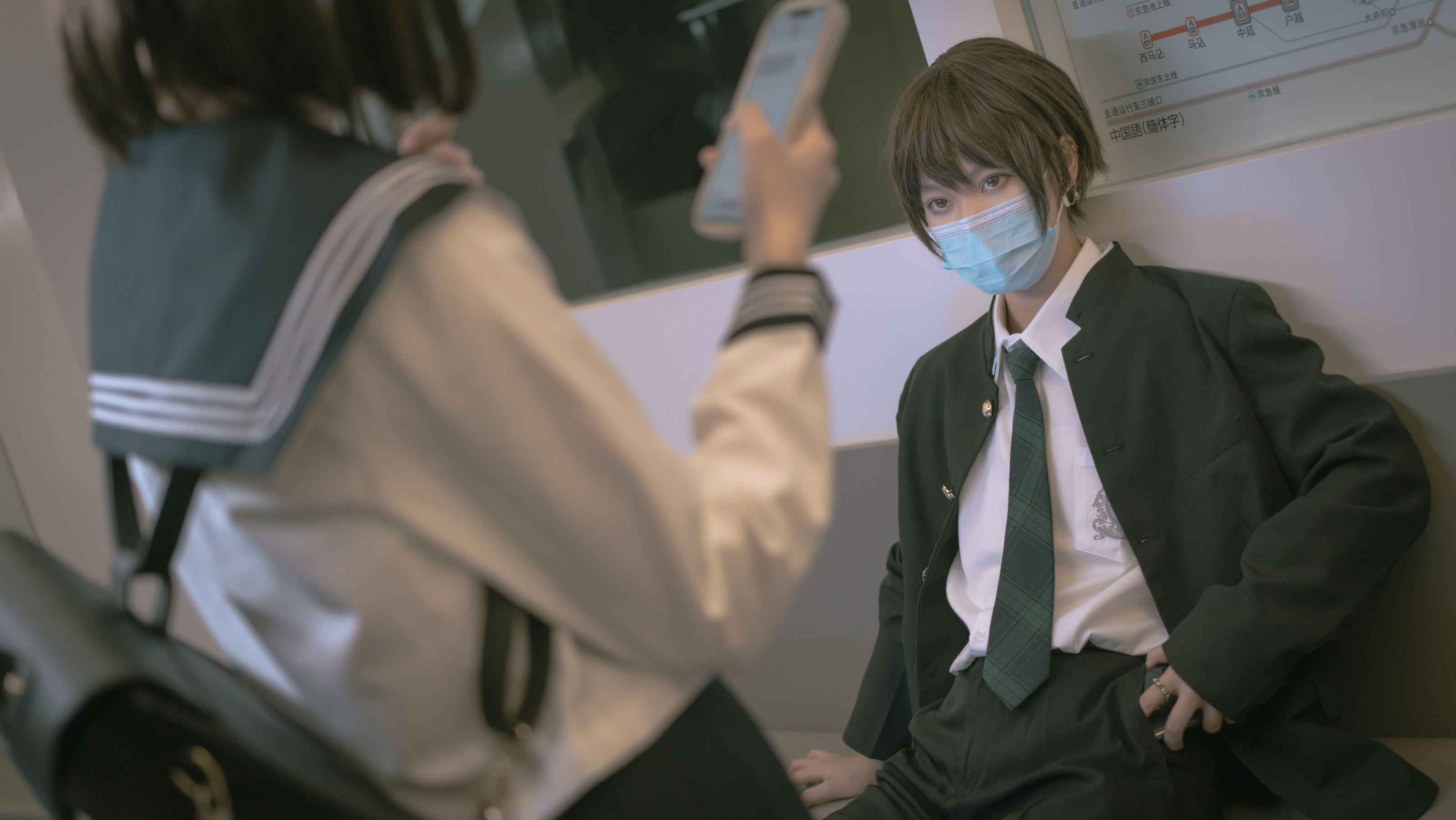 [网红COSER] 西园寺南歌写真 - 电车物语 第90张图