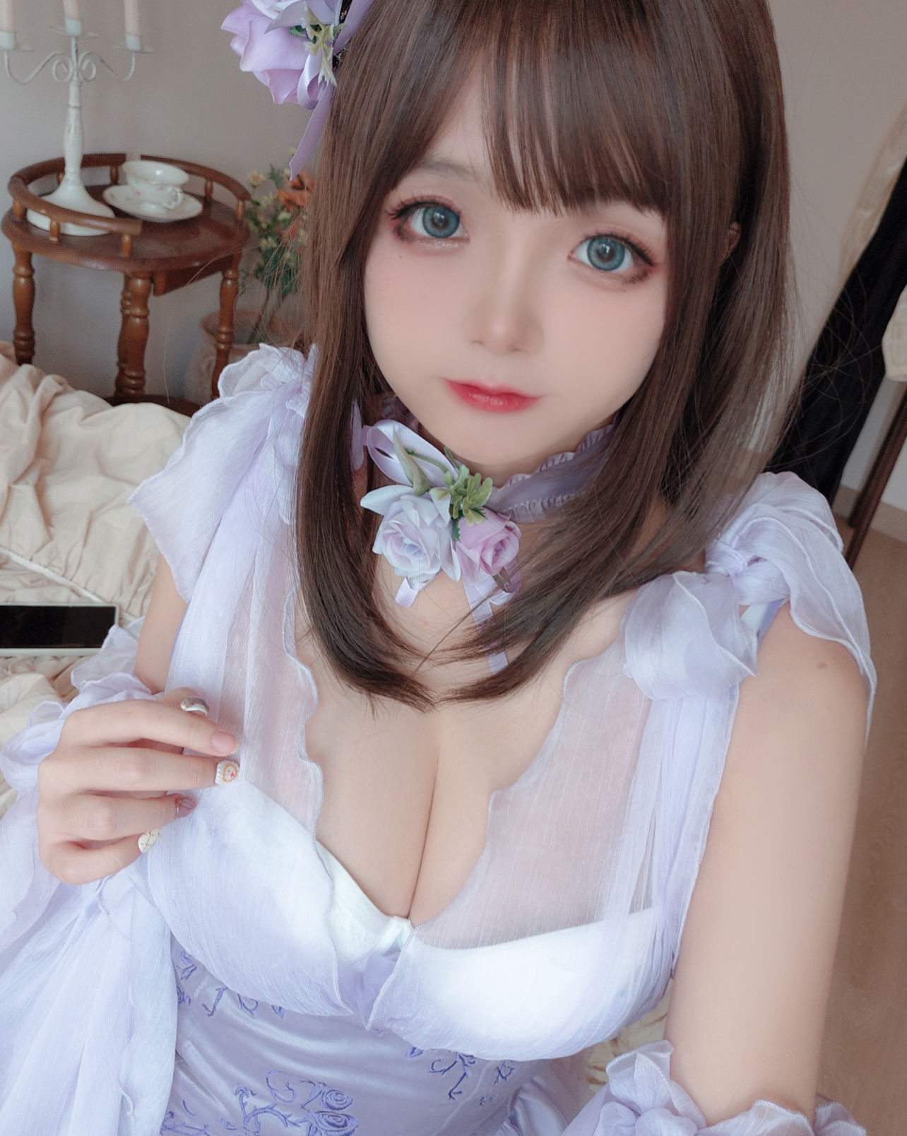 [福利COS] Cosplay日奈娇 - 睡美人 自摄 第14张图