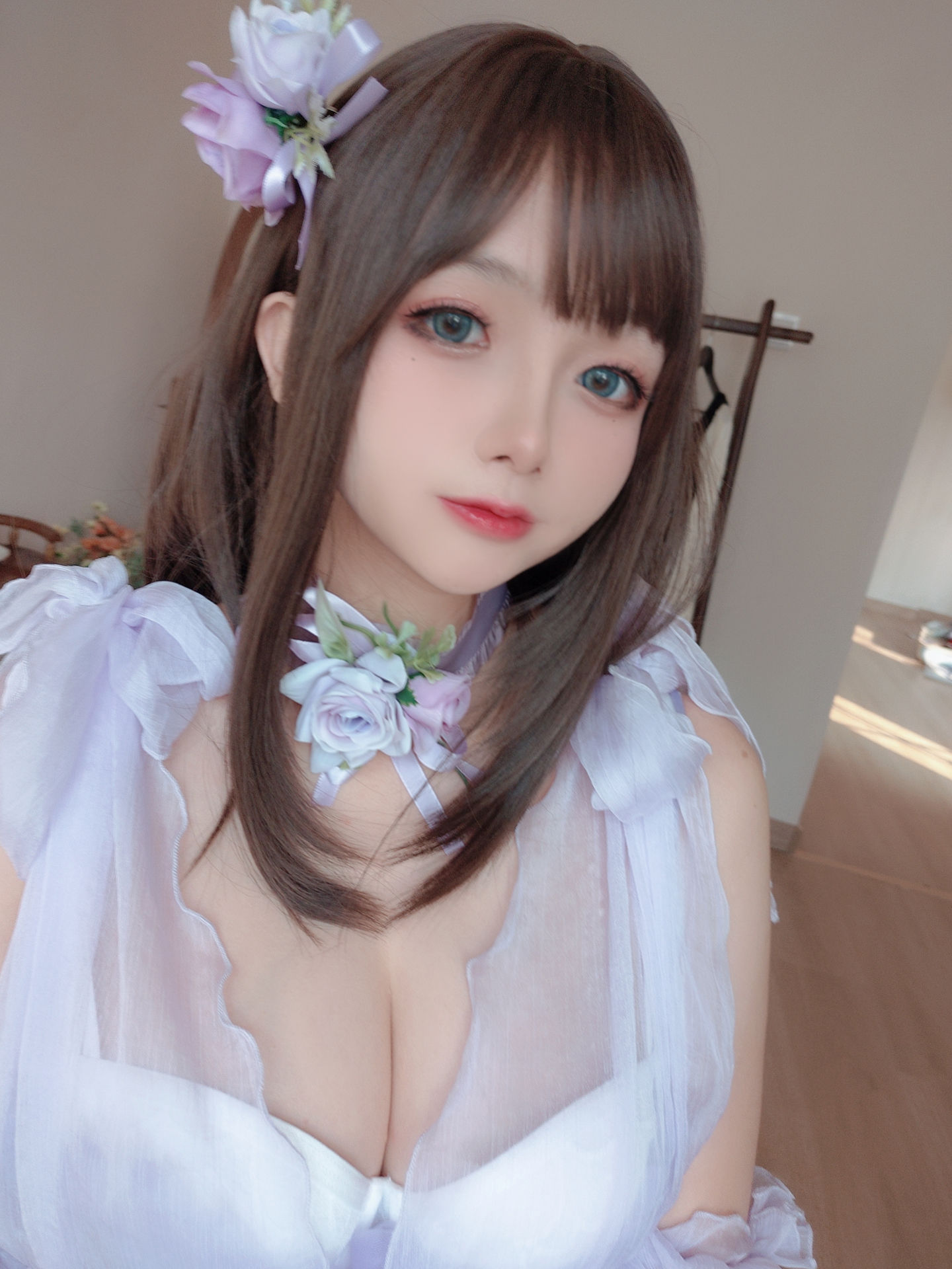 [福利COS] Cosplay日奈娇 - 睡美人 自摄 第15张图