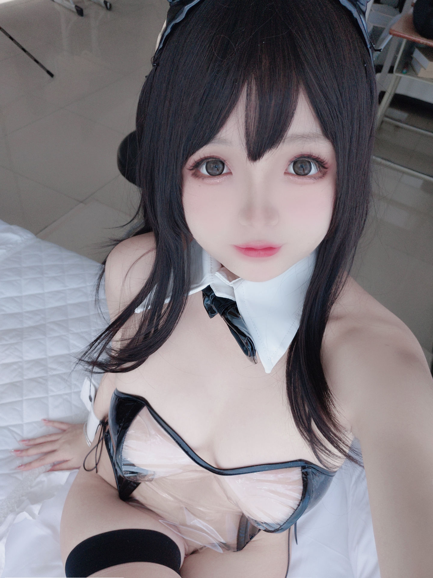 [福利COS] Cosplay日奈娇 - 透明兔女郎 第42张图