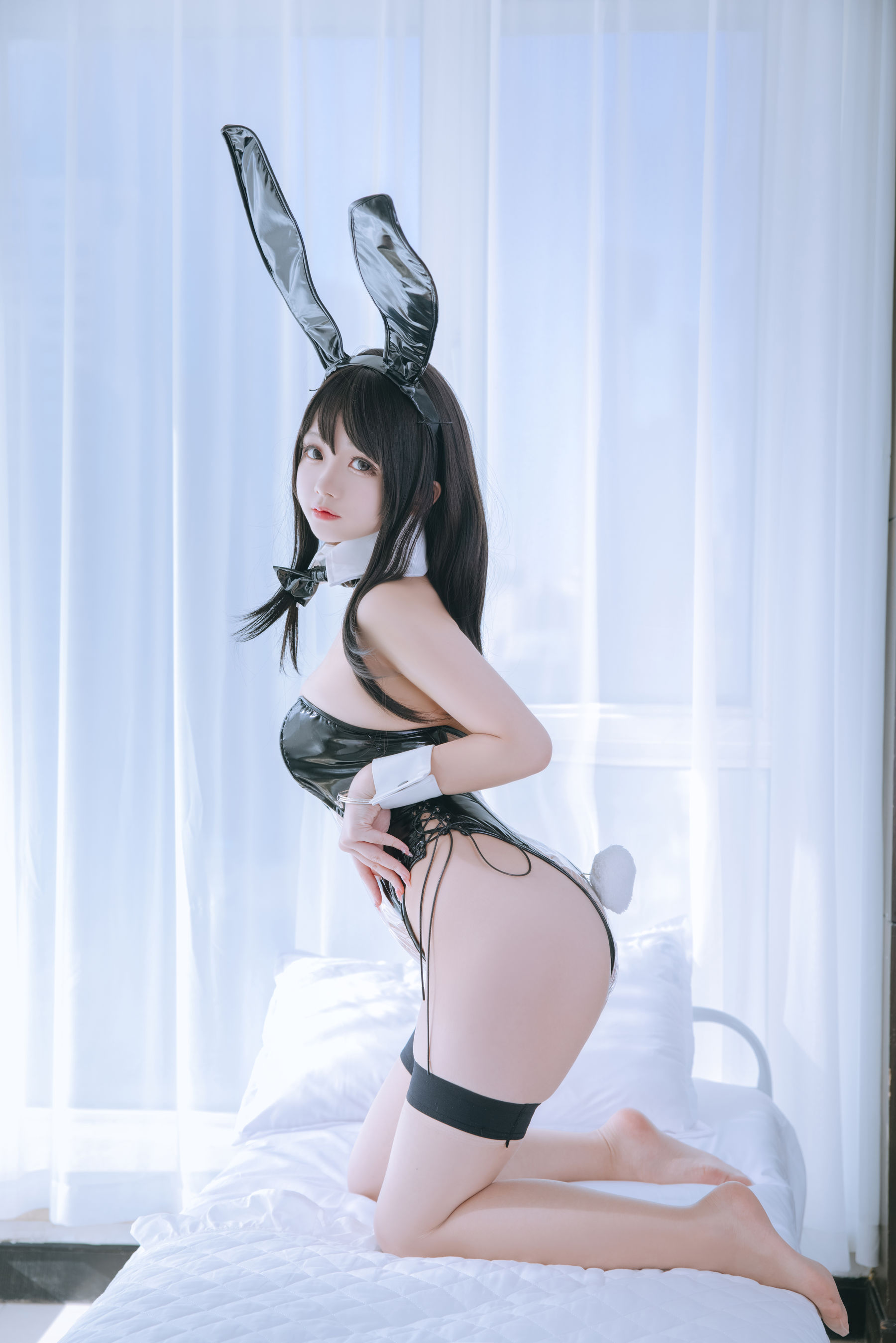 [福利COS] Cosplay日奈娇 - 透明兔女郎 第9张图