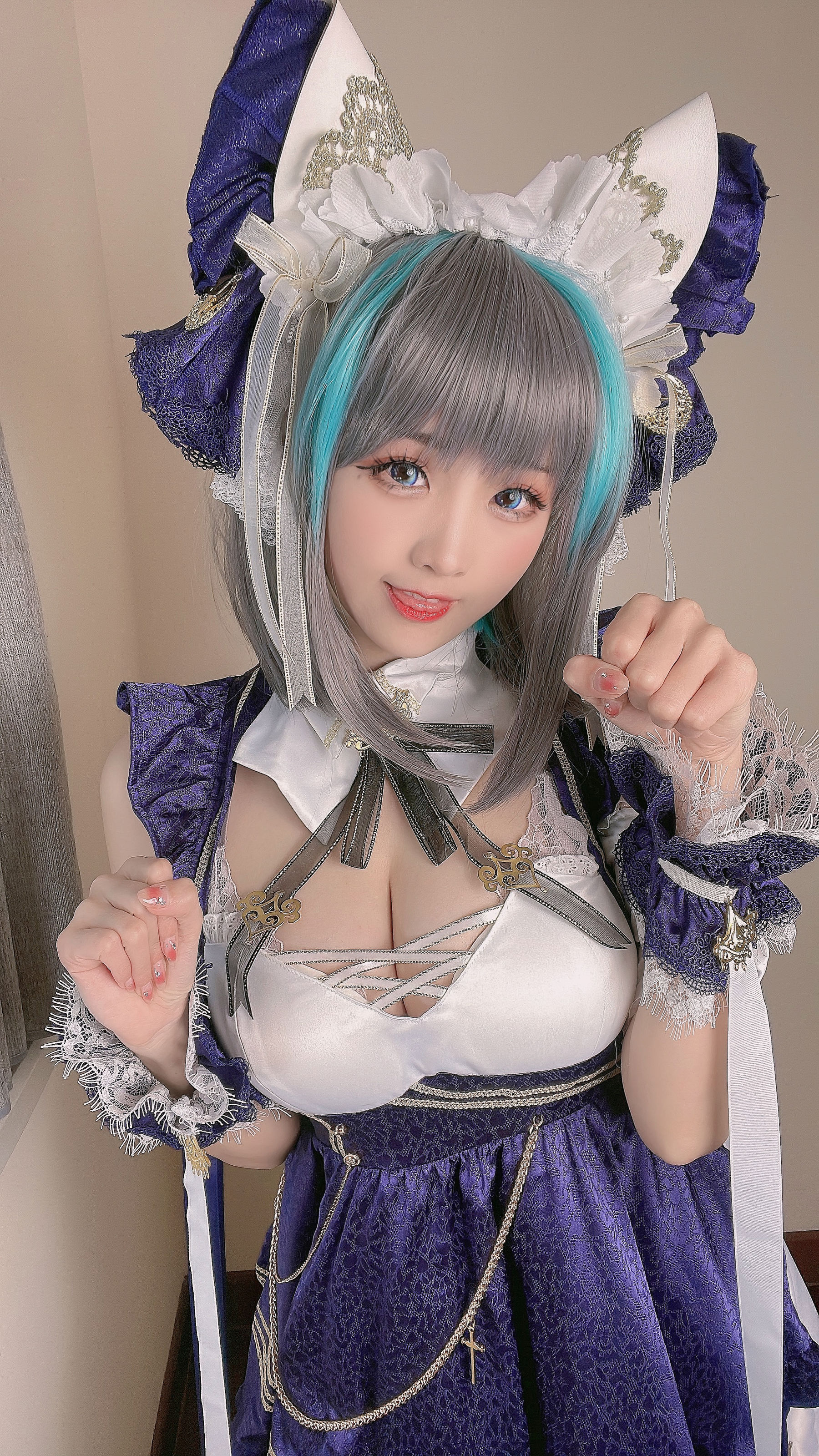 [福利COS] miko酱ww - 柴郡猫 第1张图