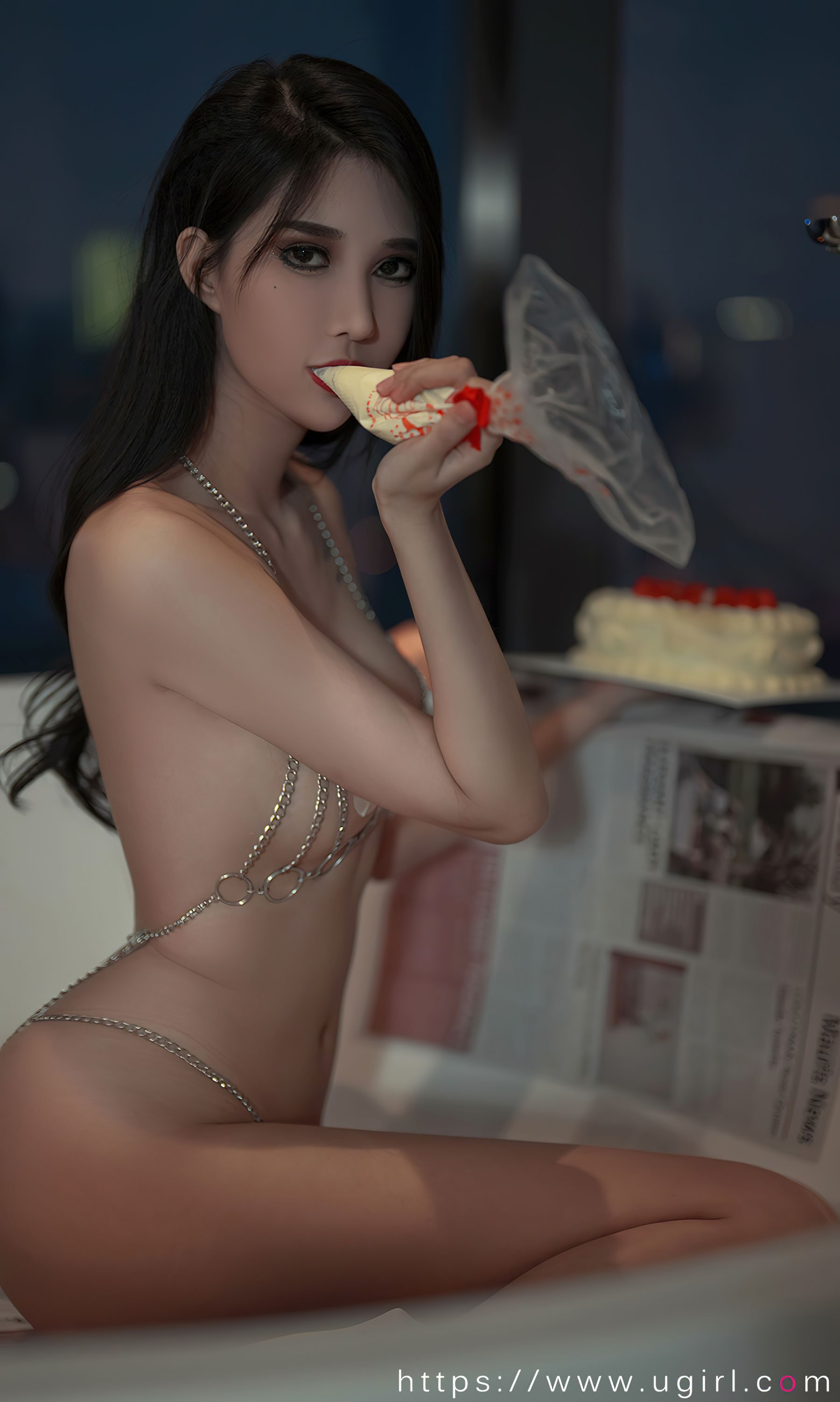 [爱尤物Ugirls] No.2382 葛征Model 致命滋味 第9张图