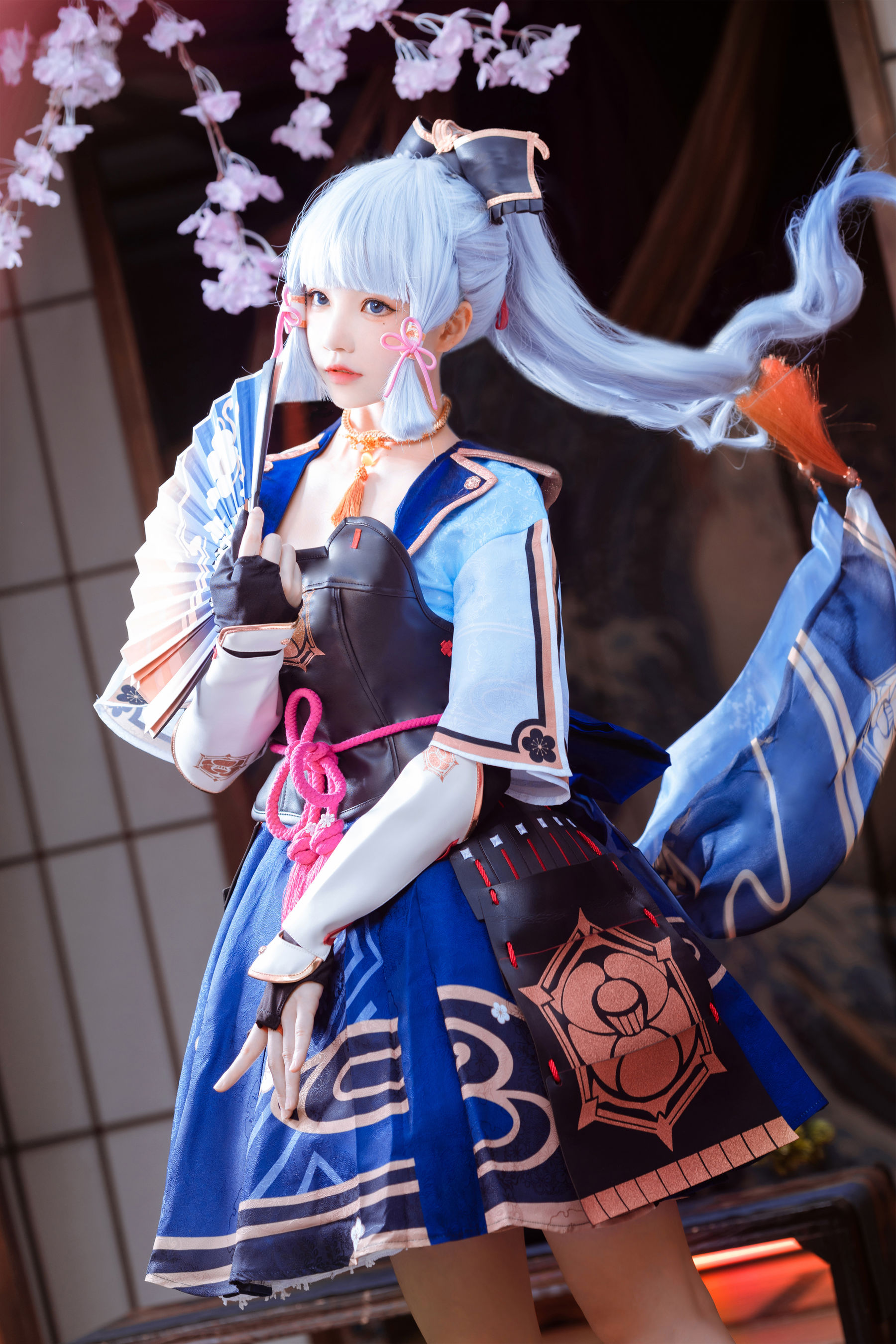[福利COS] 桜桃喵 - 神里绫华 第1张图