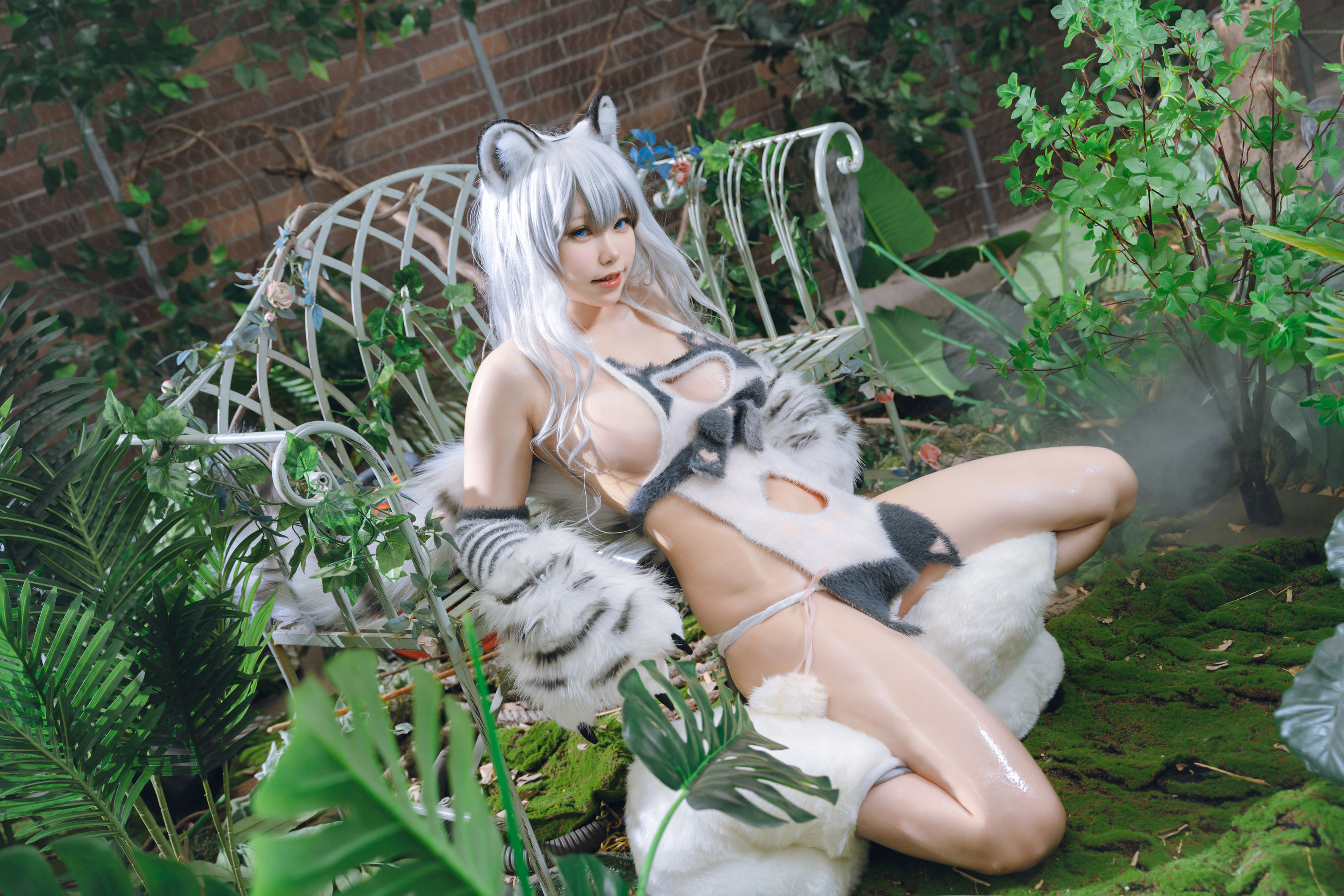 [福利COS] 一北亦北 - 白虎兽娘福瑞 第26张图