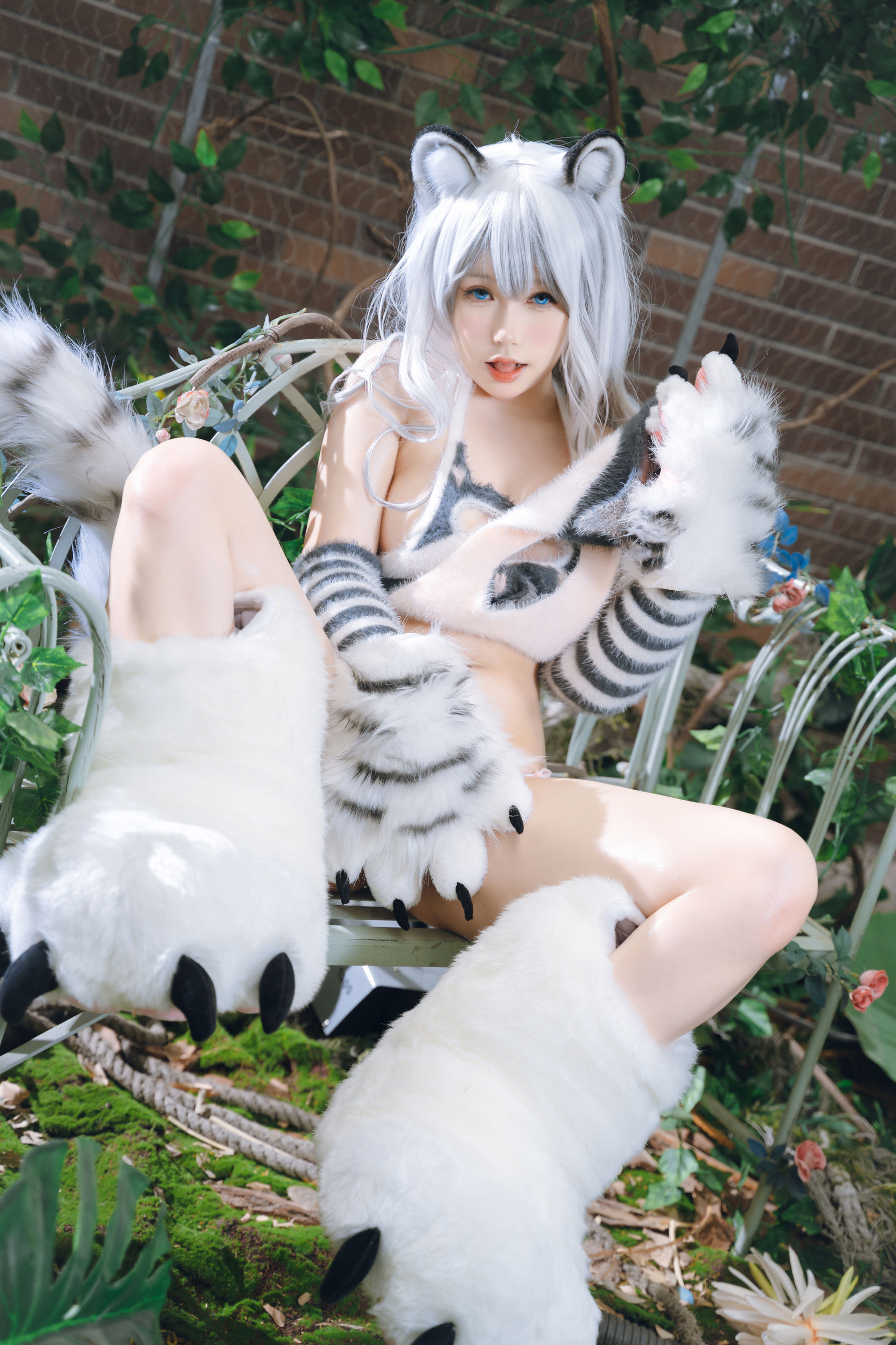 [福利COS] 一北亦北 - 白虎兽娘福瑞 第38张图