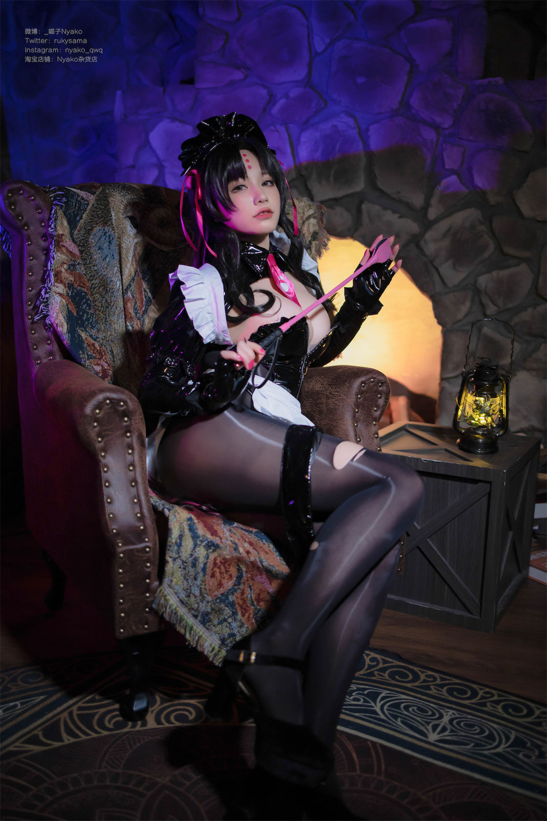 [福利COS] 萌妹子Nyako喵子 - 杀生院女仆 第15张图
