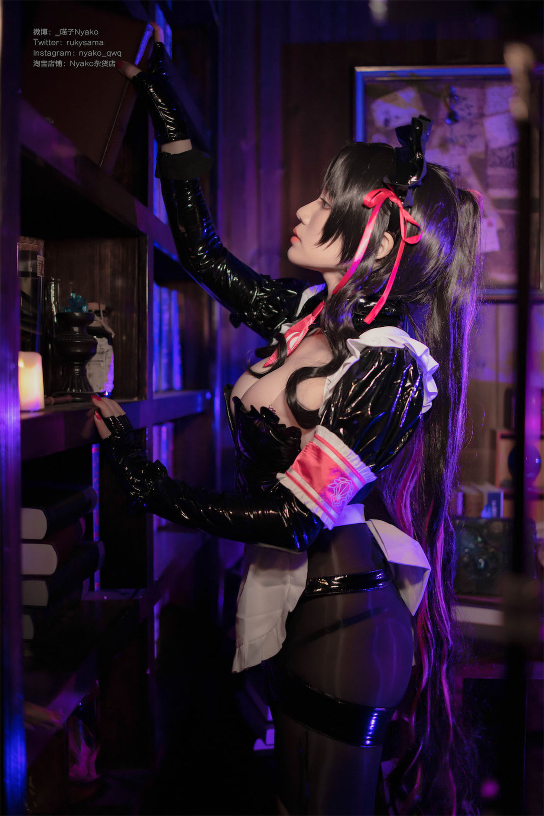 [福利COS] 萌妹子Nyako喵子 - 杀生院女仆 第18张图