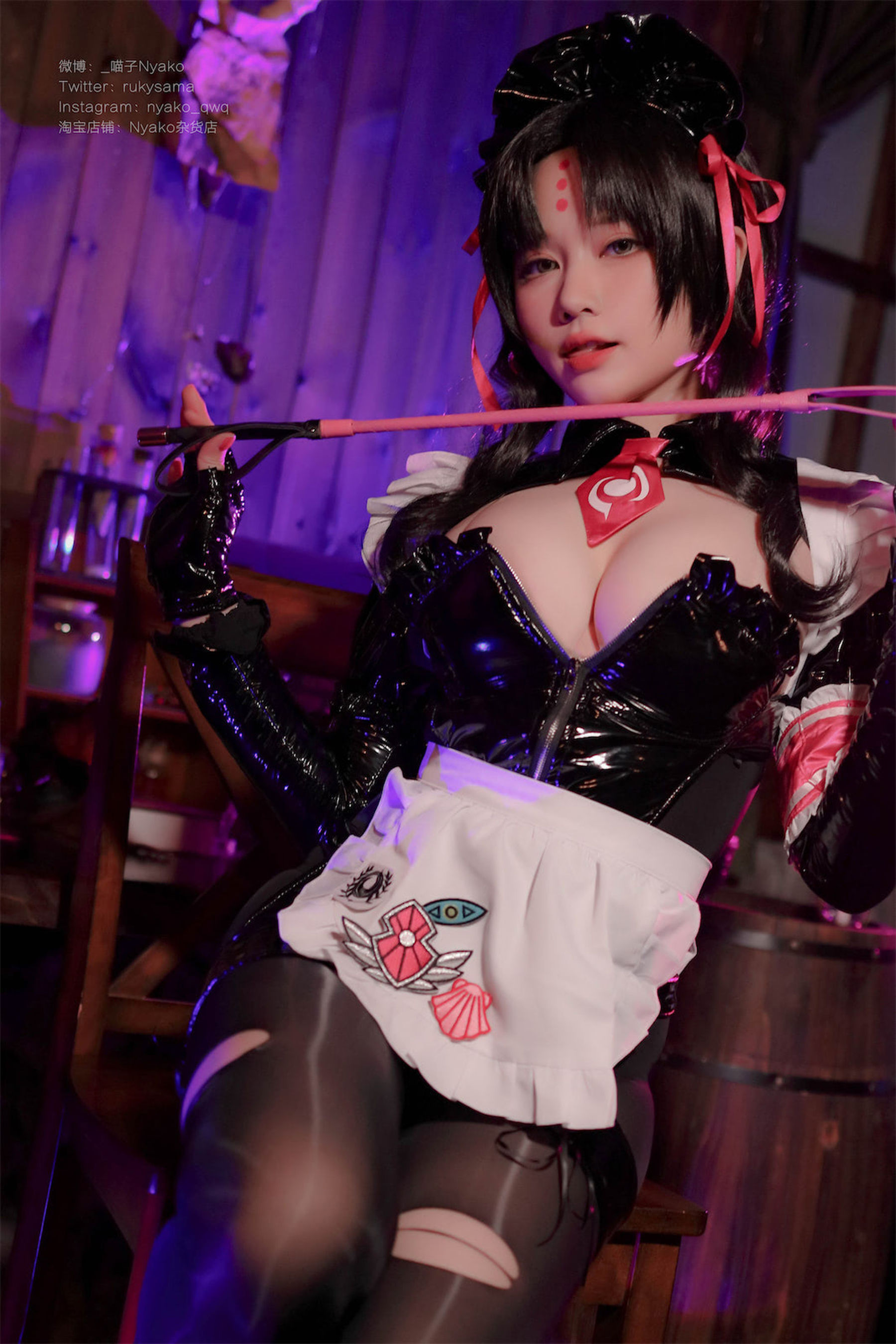 [福利COS] 萌妹子Nyako喵子 - 杀生院女仆 第22张图