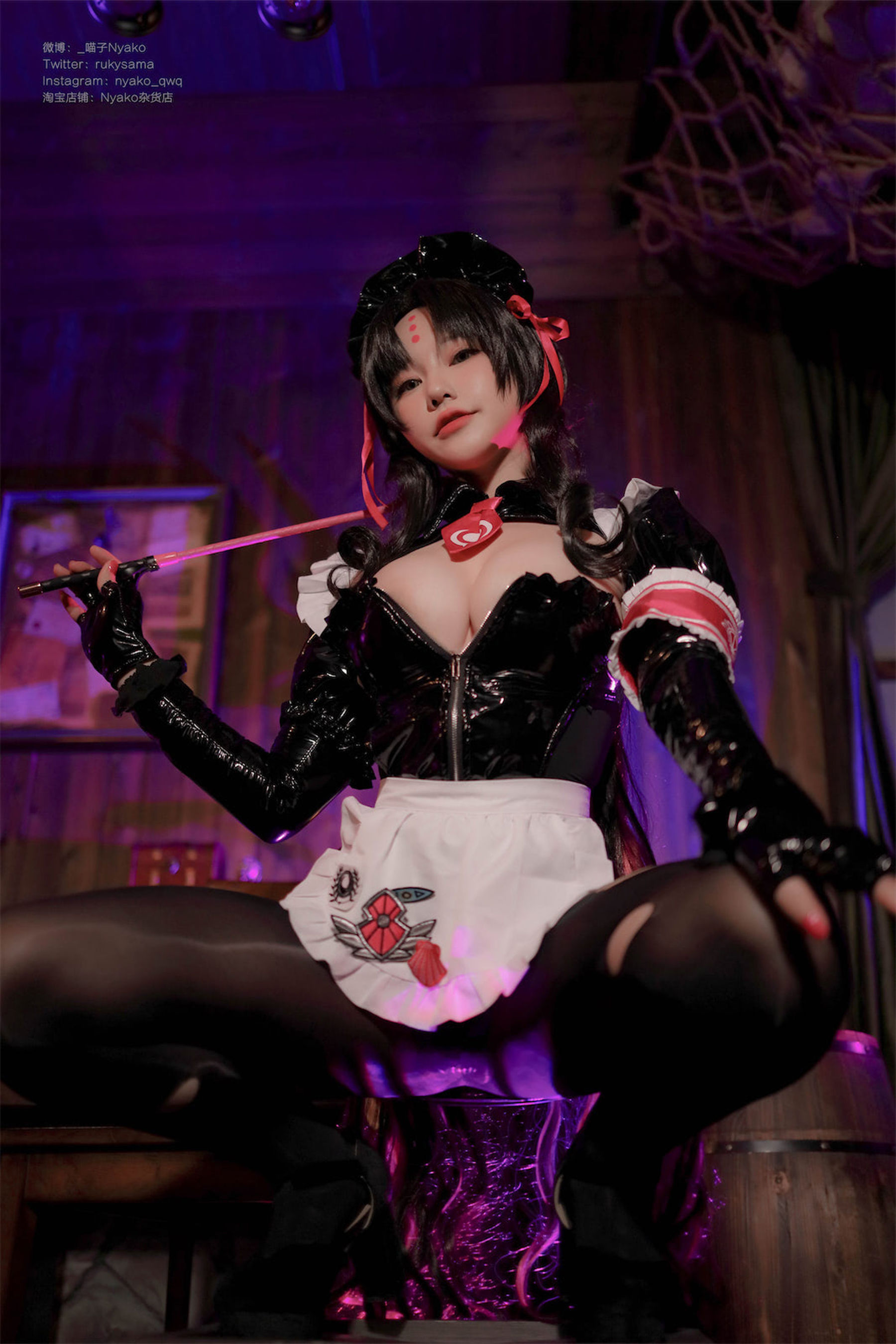 [福利COS] 萌妹子Nyako喵子 - 杀生院女仆 第29张图