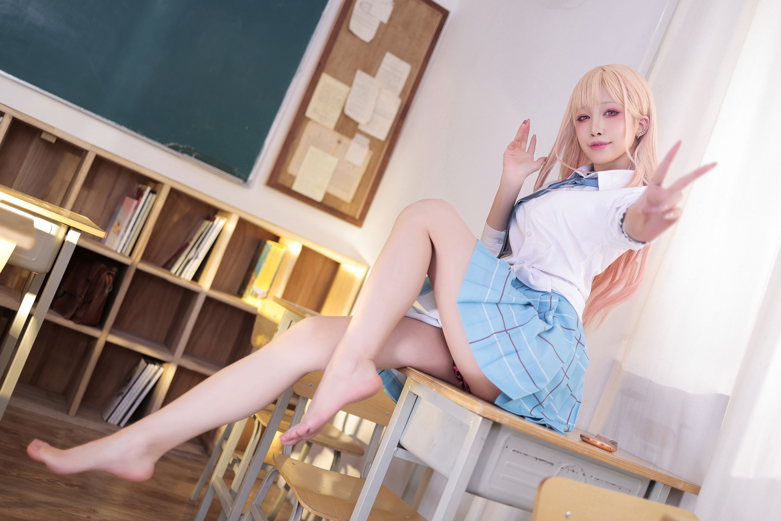 [福利COS] 动漫博主水淼aqua - 喜多川海梦2.0 第1张图