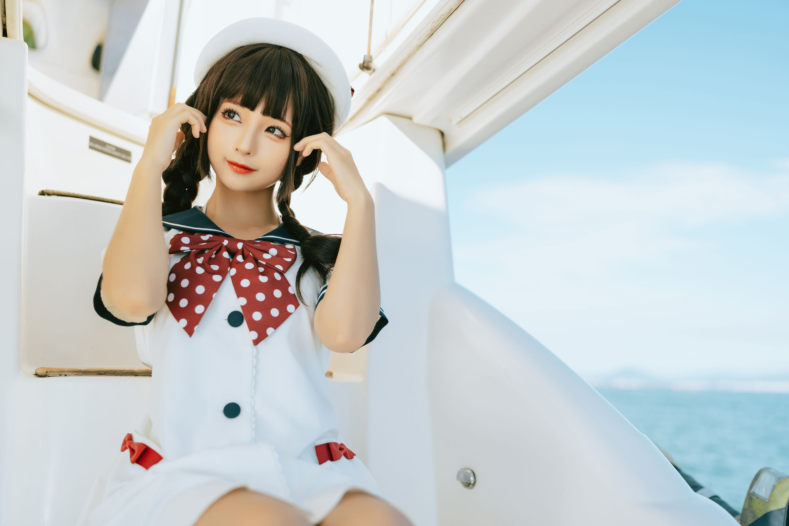 [福利COS] 动漫博主蠢沫沫 - 水手日记（绅士版） 第11张图