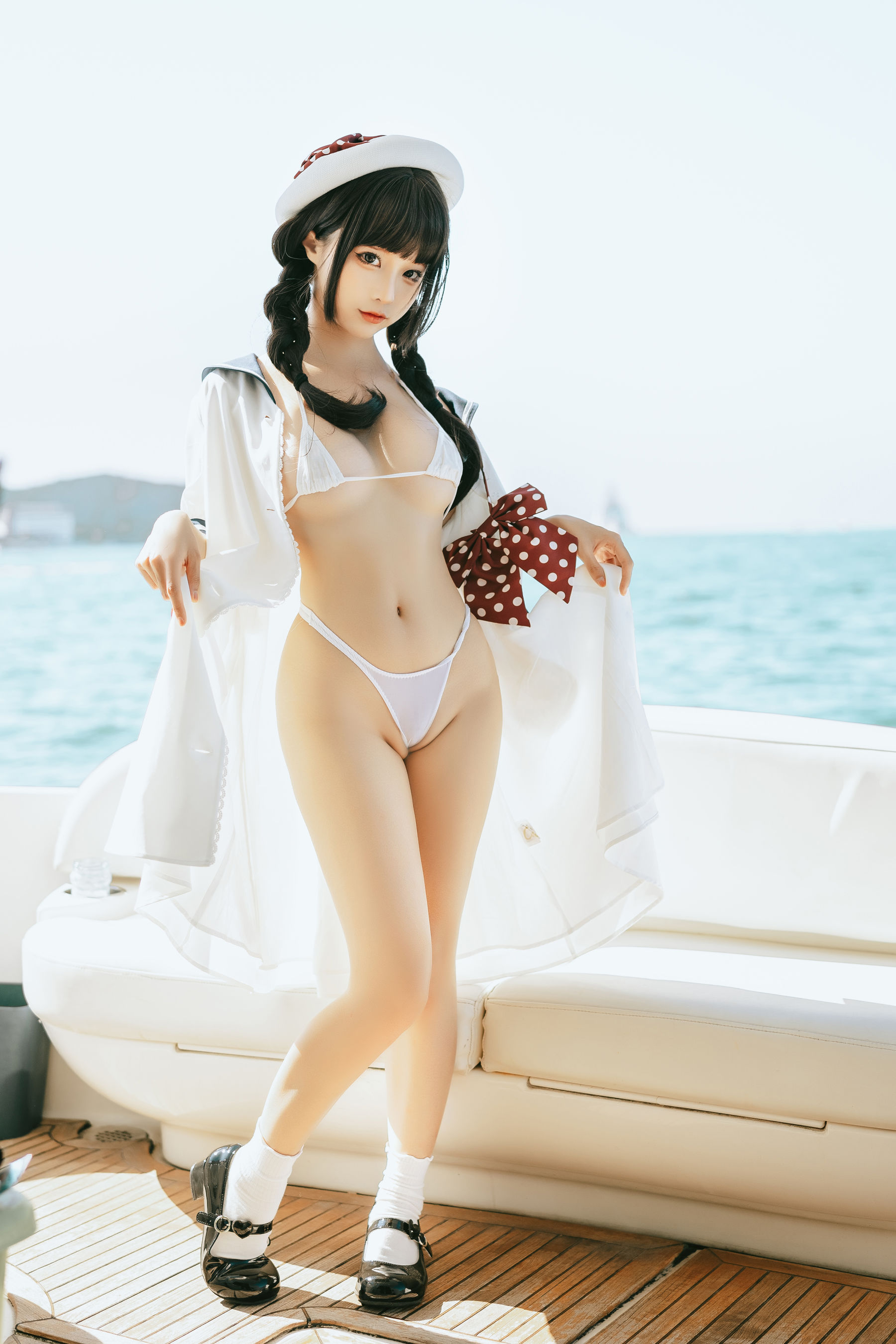 [福利COS] 动漫博主蠢沫沫 - 水手日记（绅士版） 第110张图