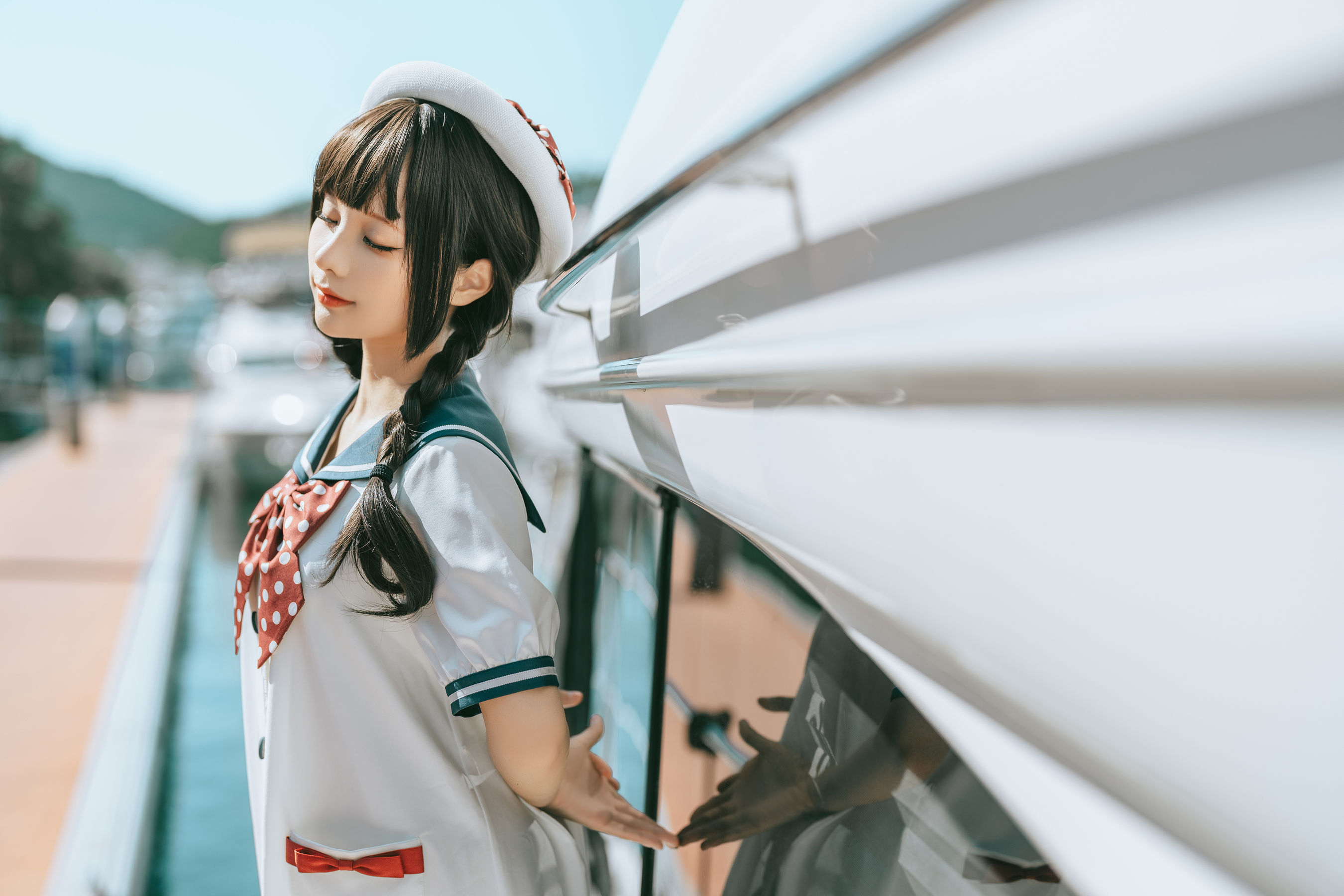 [福利COS] 动漫博主蠢沫沫 - 水手日记（绅士版） 第113张图