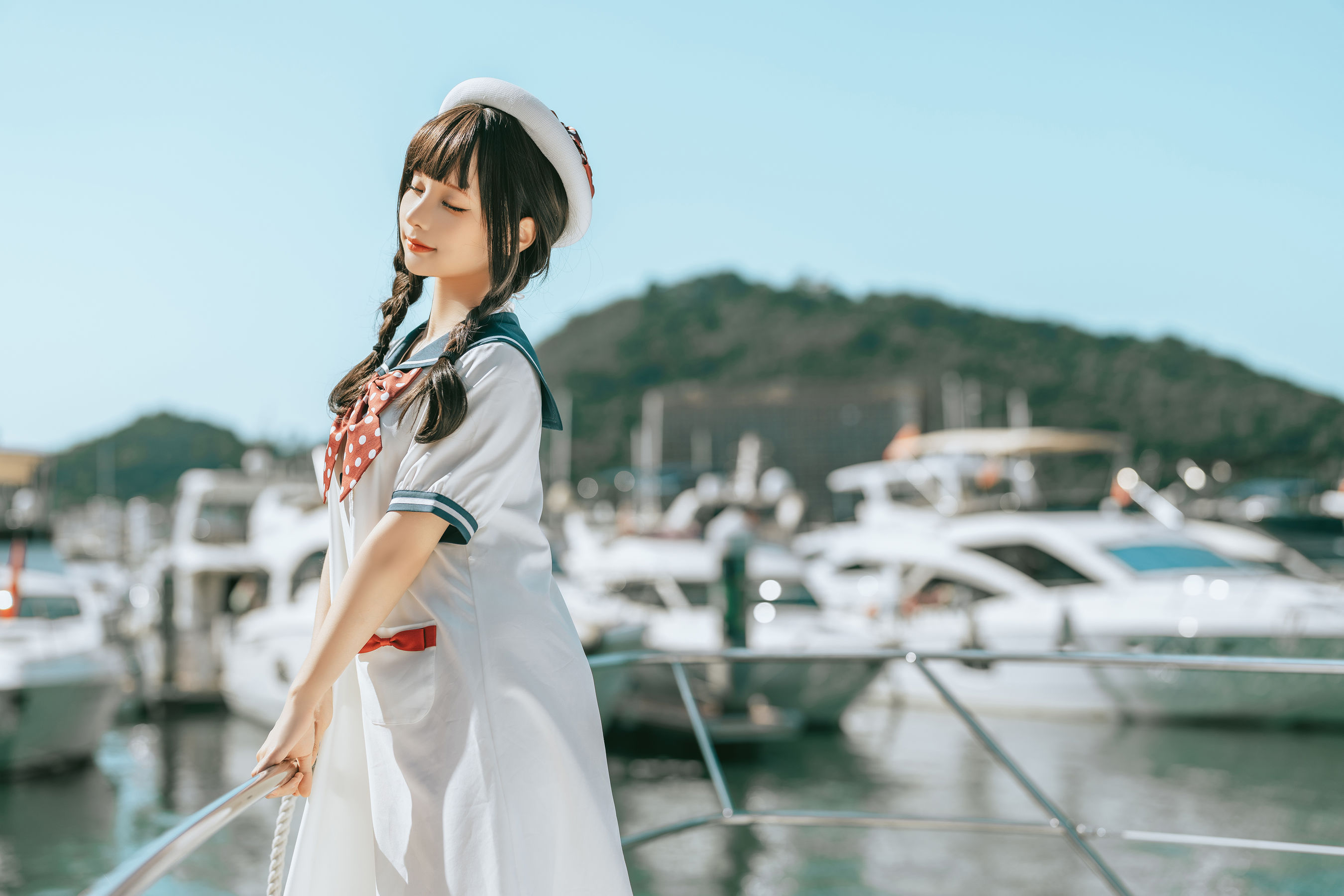 [福利COS] 动漫博主蠢沫沫 - 水手日记（绅士版） 第117张图