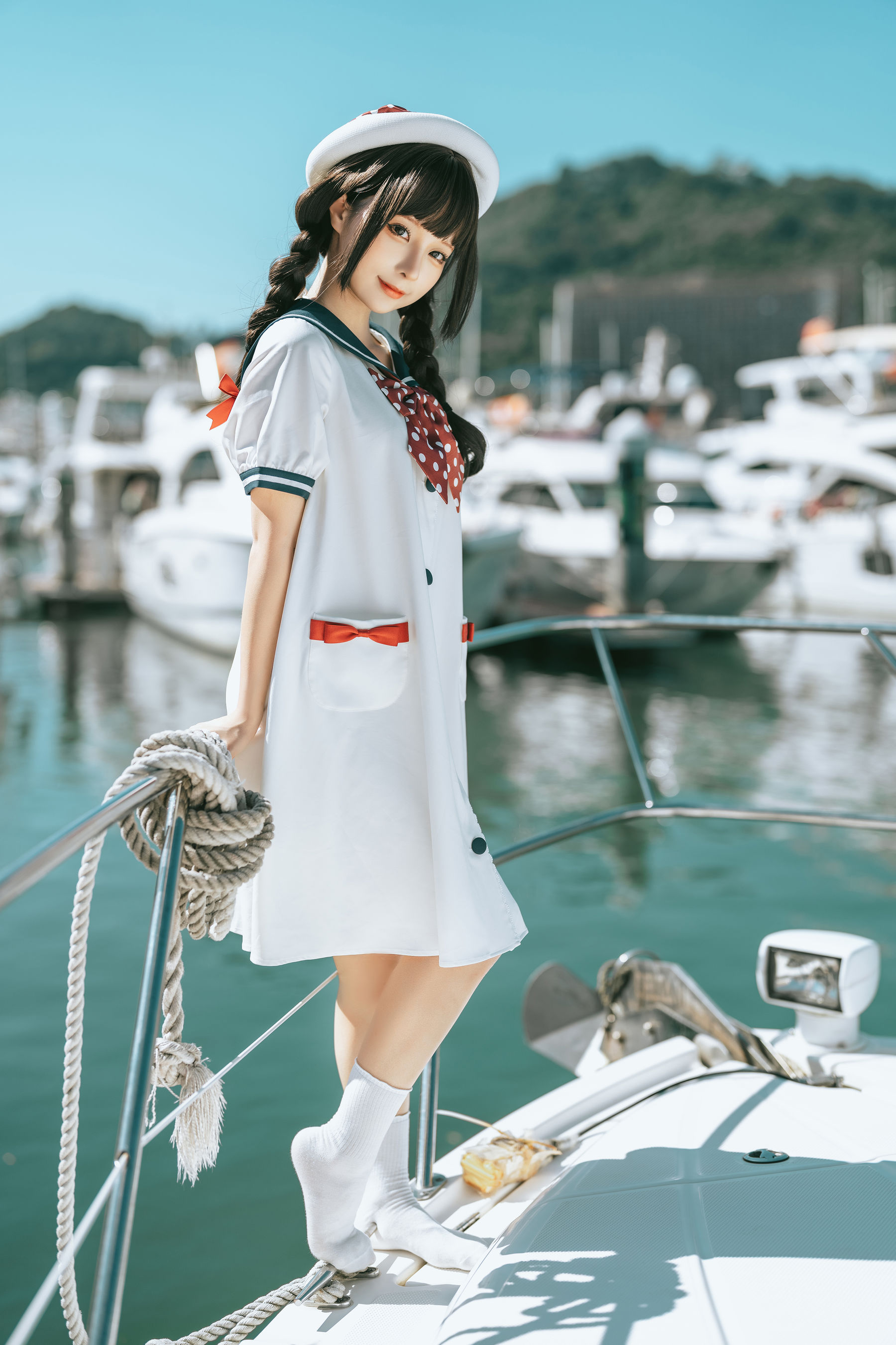 [福利COS] 动漫博主蠢沫沫 - 水手日记（绅士版） 第126张图