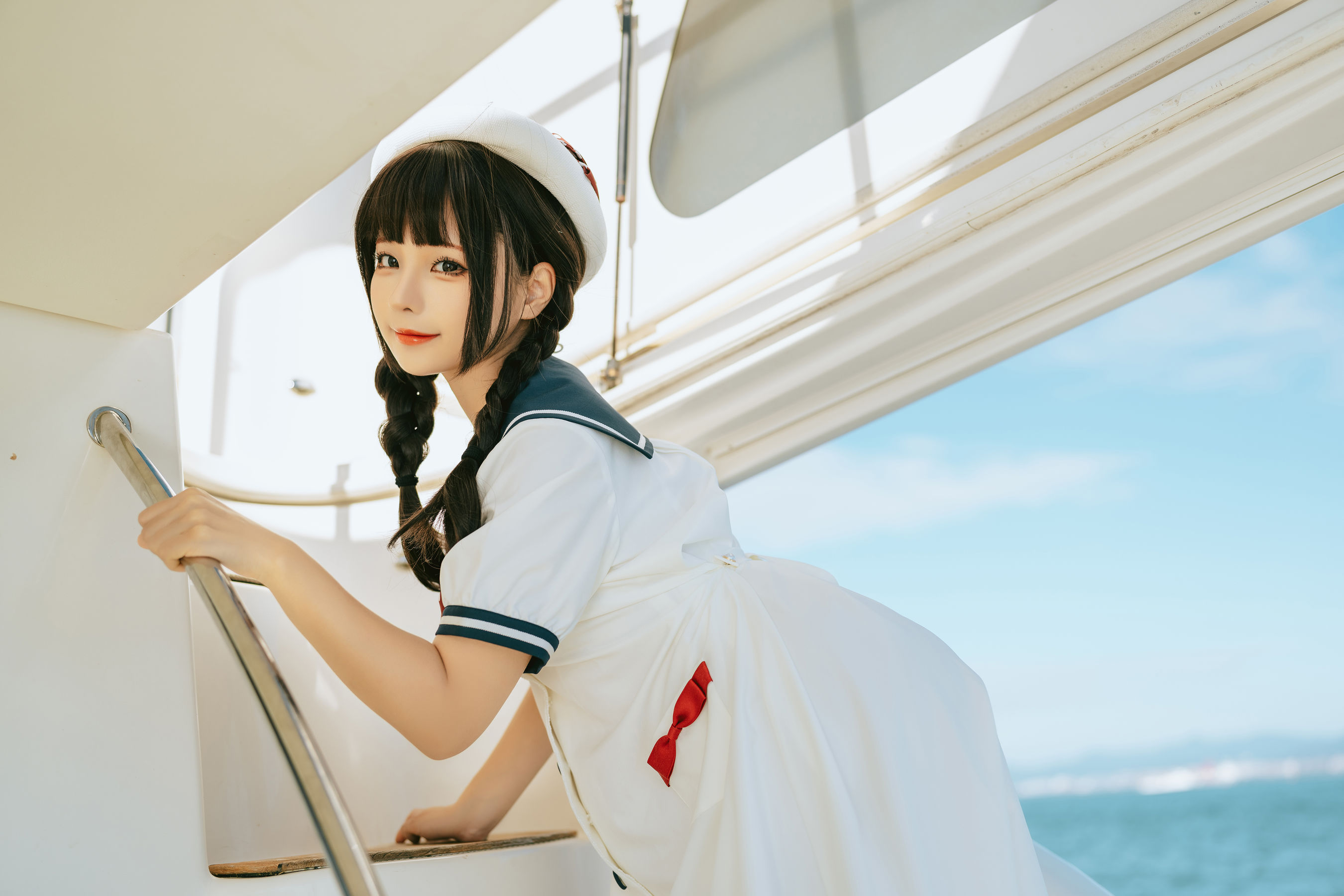 [福利COS] 动漫博主蠢沫沫 - 水手日记（绅士版） 第13张图