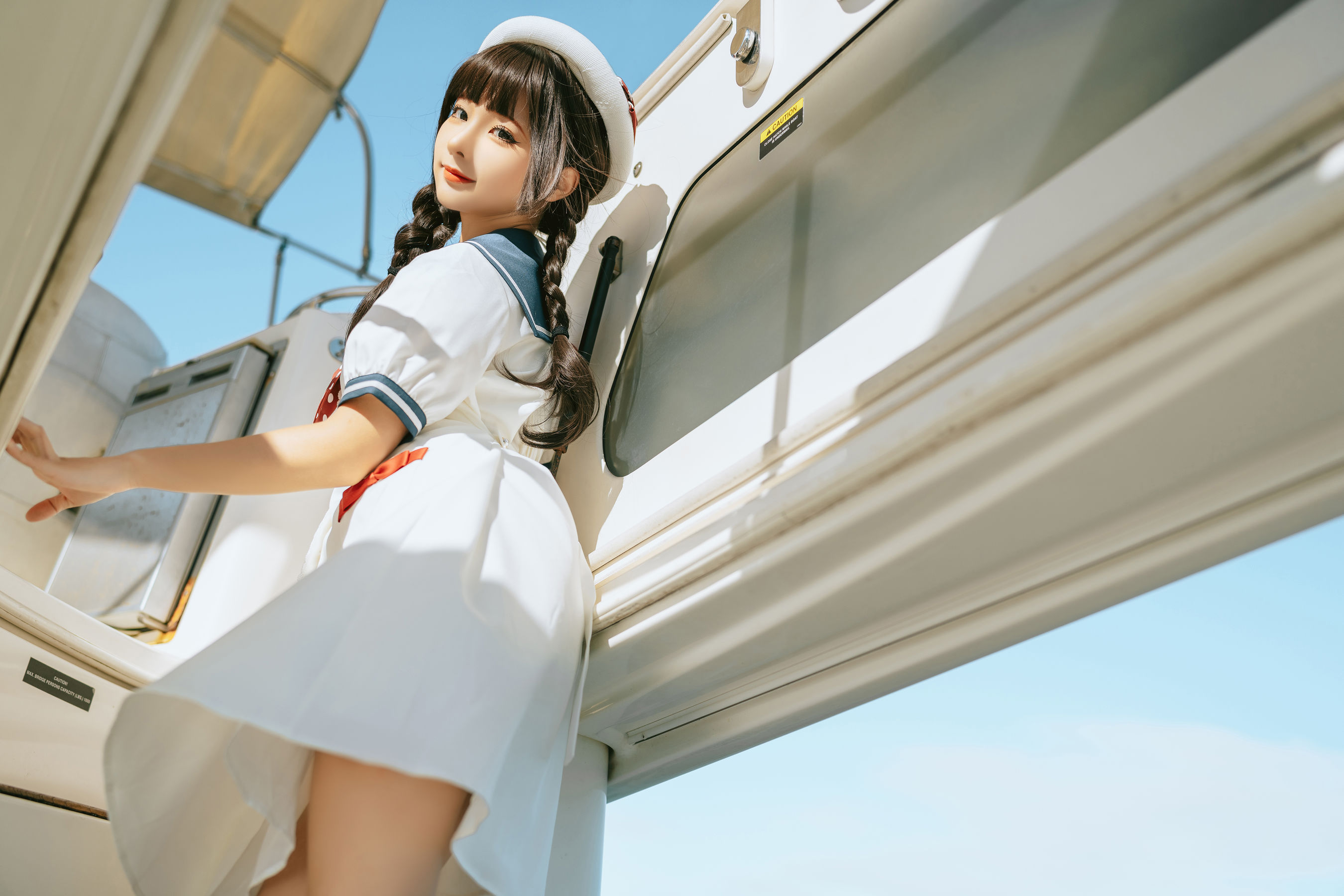 [福利COS] 动漫博主蠢沫沫 - 水手日记（绅士版） 第15张图