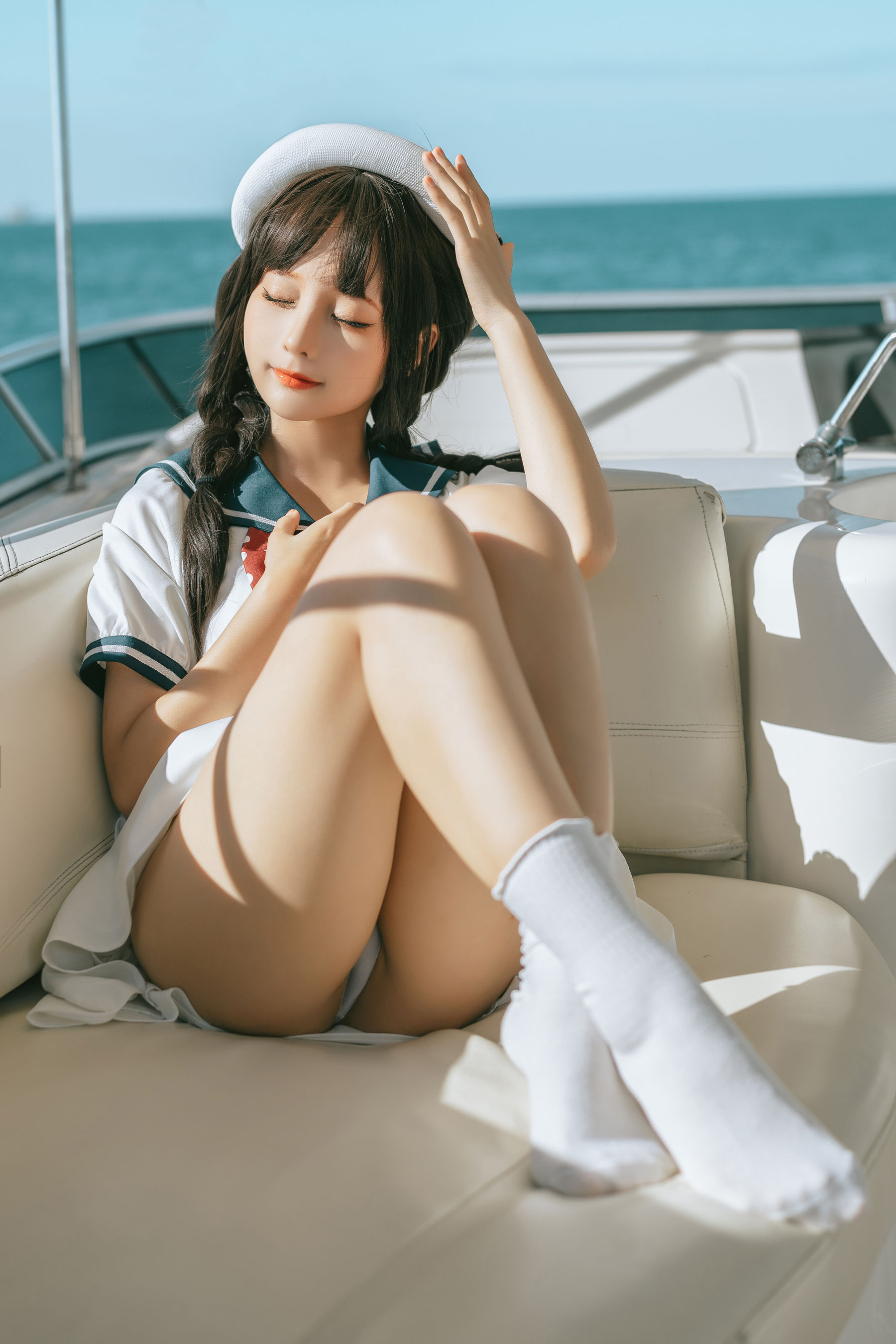 [福利COS] 动漫博主蠢沫沫 - 水手日记（绅士版） 第23张图