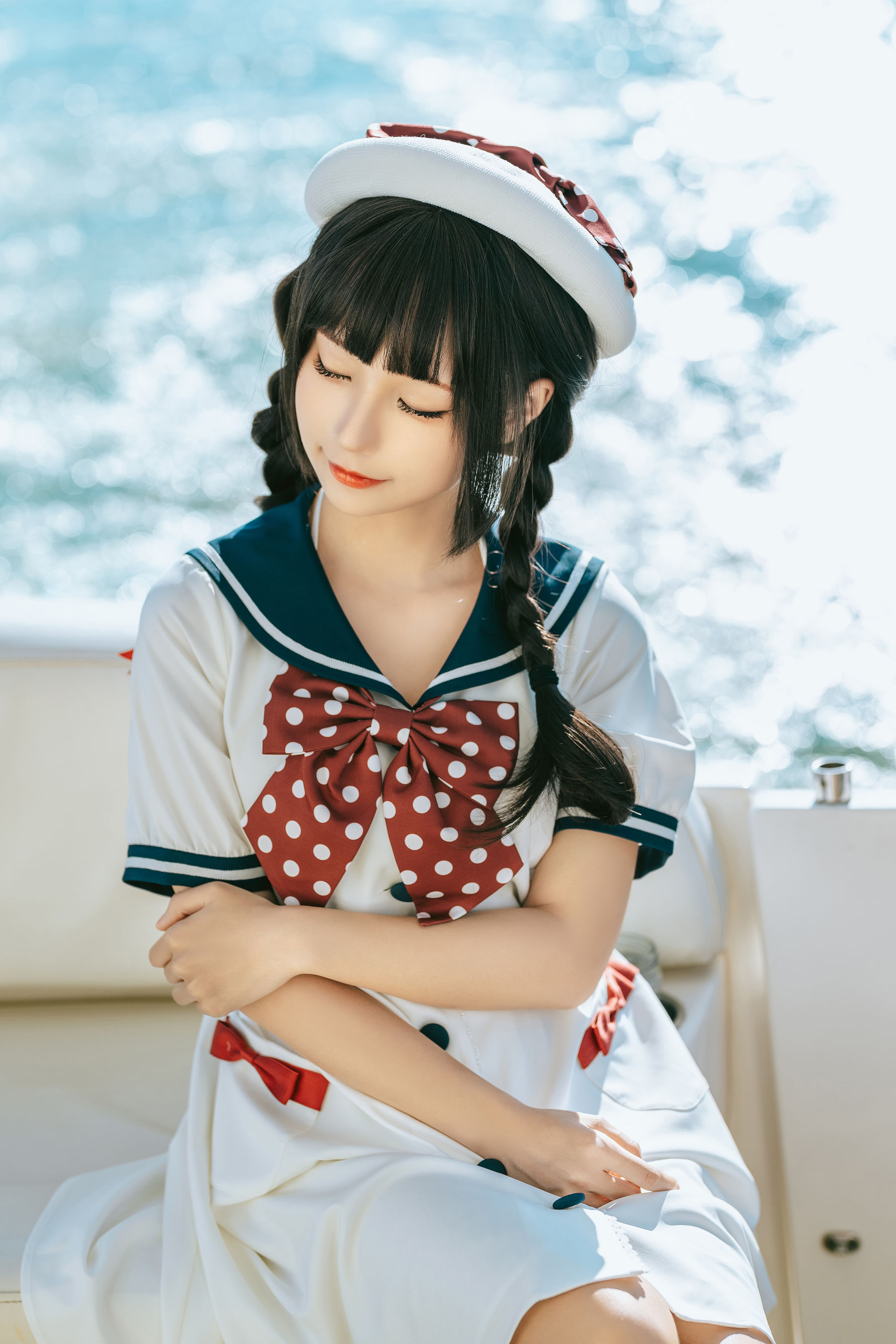 [福利COS] 动漫博主蠢沫沫 - 水手日记（绅士版） 第3张图