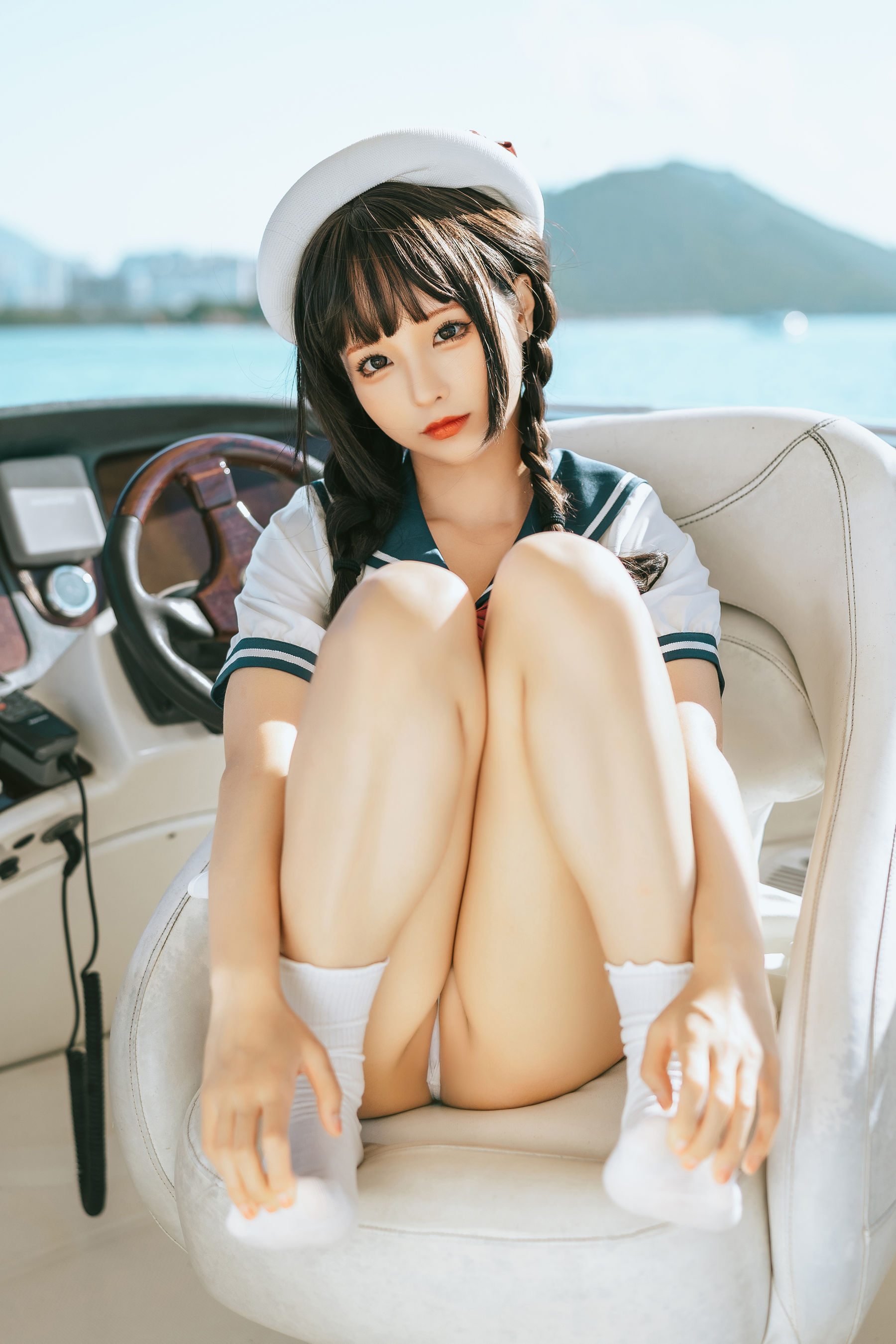 [福利COS] 动漫博主蠢沫沫 - 水手日记（绅士版） 第33张图