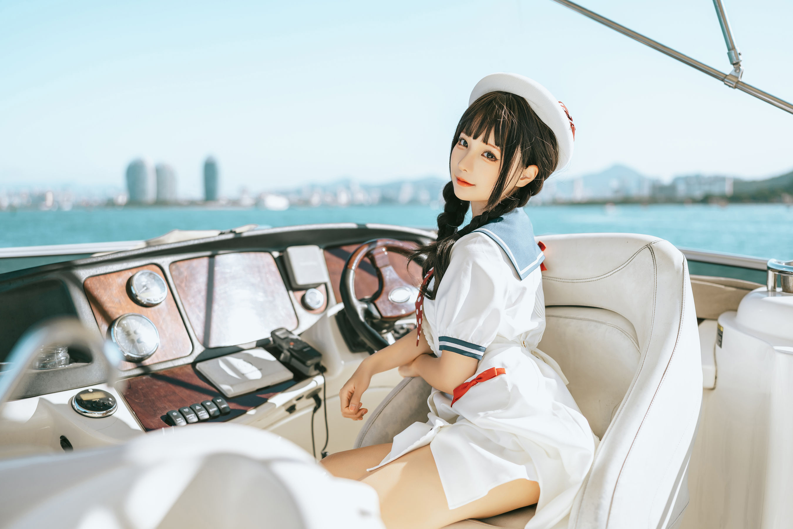 [福利COS] 动漫博主蠢沫沫 - 水手日记（绅士版） 第35张图