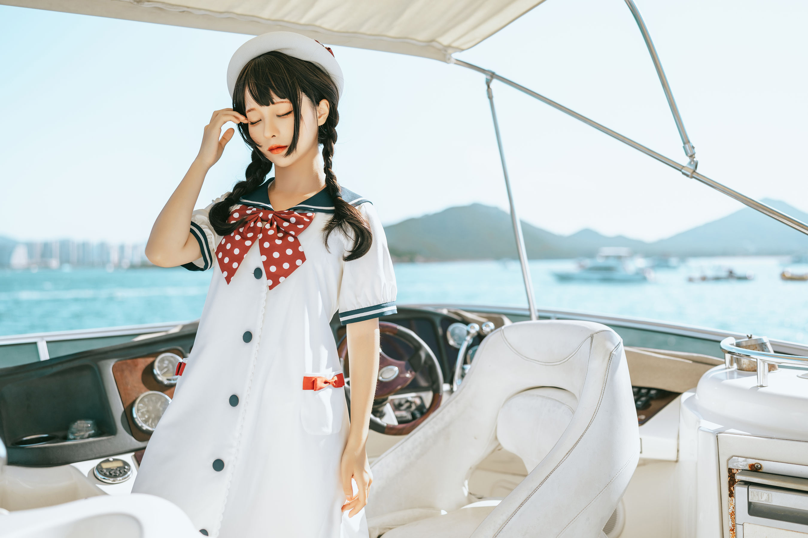 [福利COS] 动漫博主蠢沫沫 - 水手日记（绅士版） 第36张图