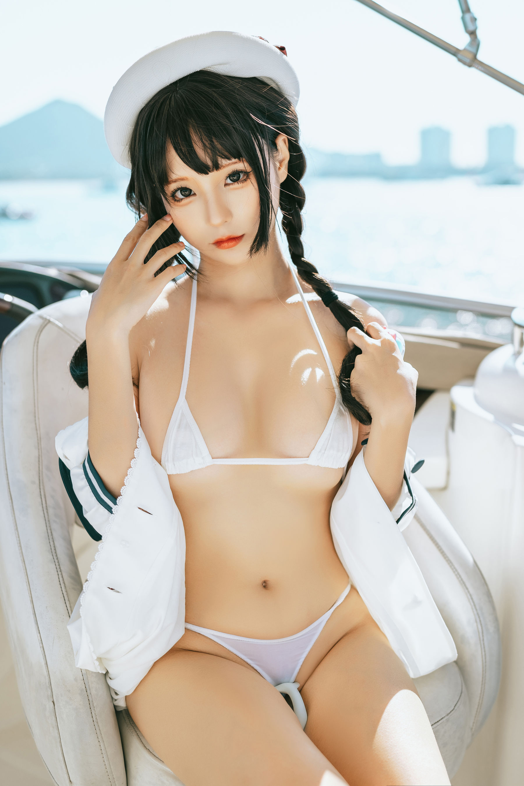 [福利COS] 动漫博主蠢沫沫 - 水手日记（绅士版） 第41张图