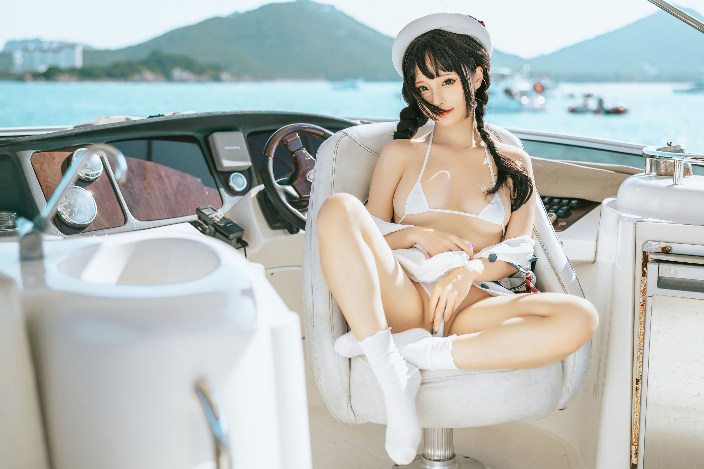 [福利COS] 动漫博主蠢沫沫 - 水手日记（绅士版） 第43张图