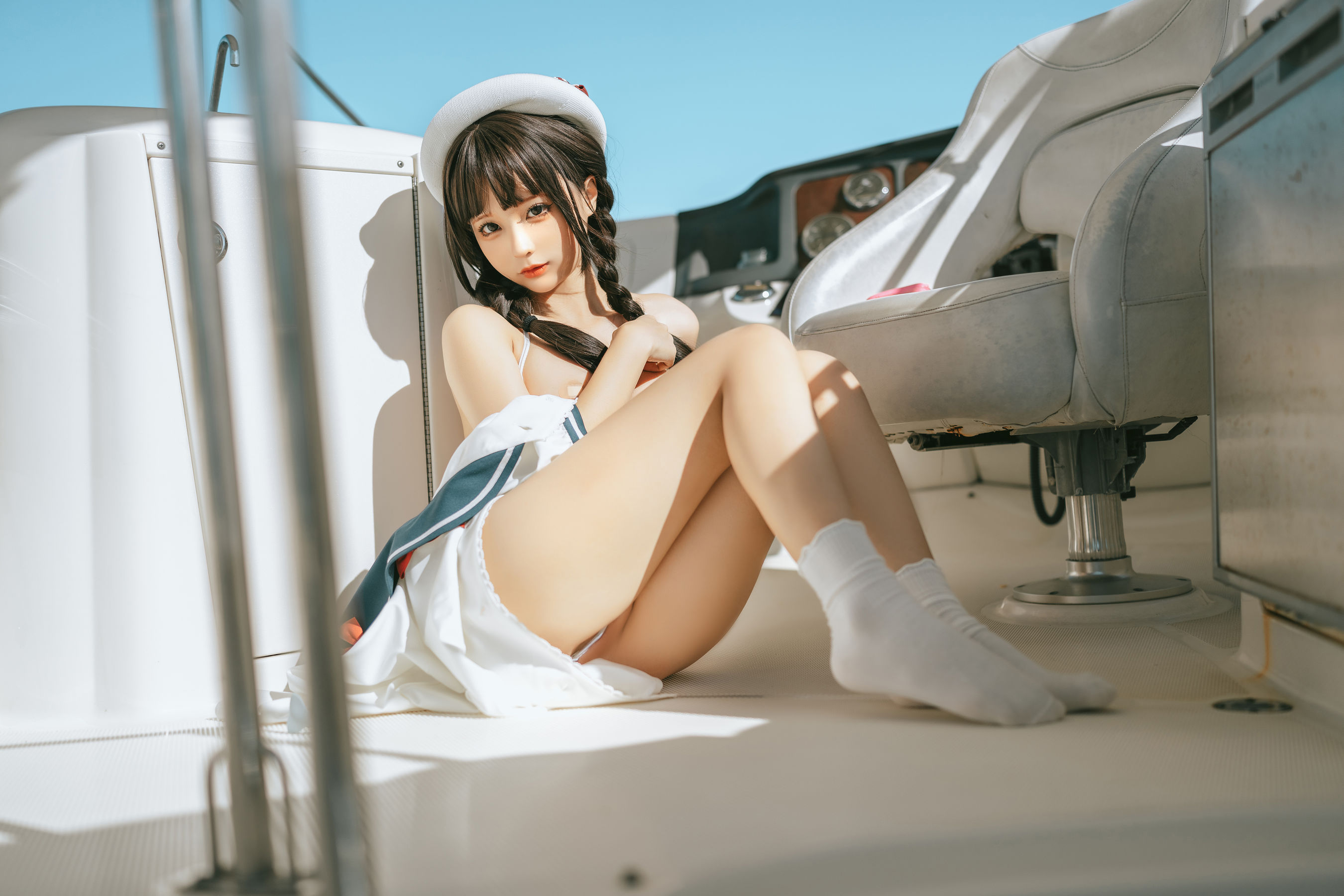 [福利COS] 动漫博主蠢沫沫 - 水手日记（绅士版） 第55张图