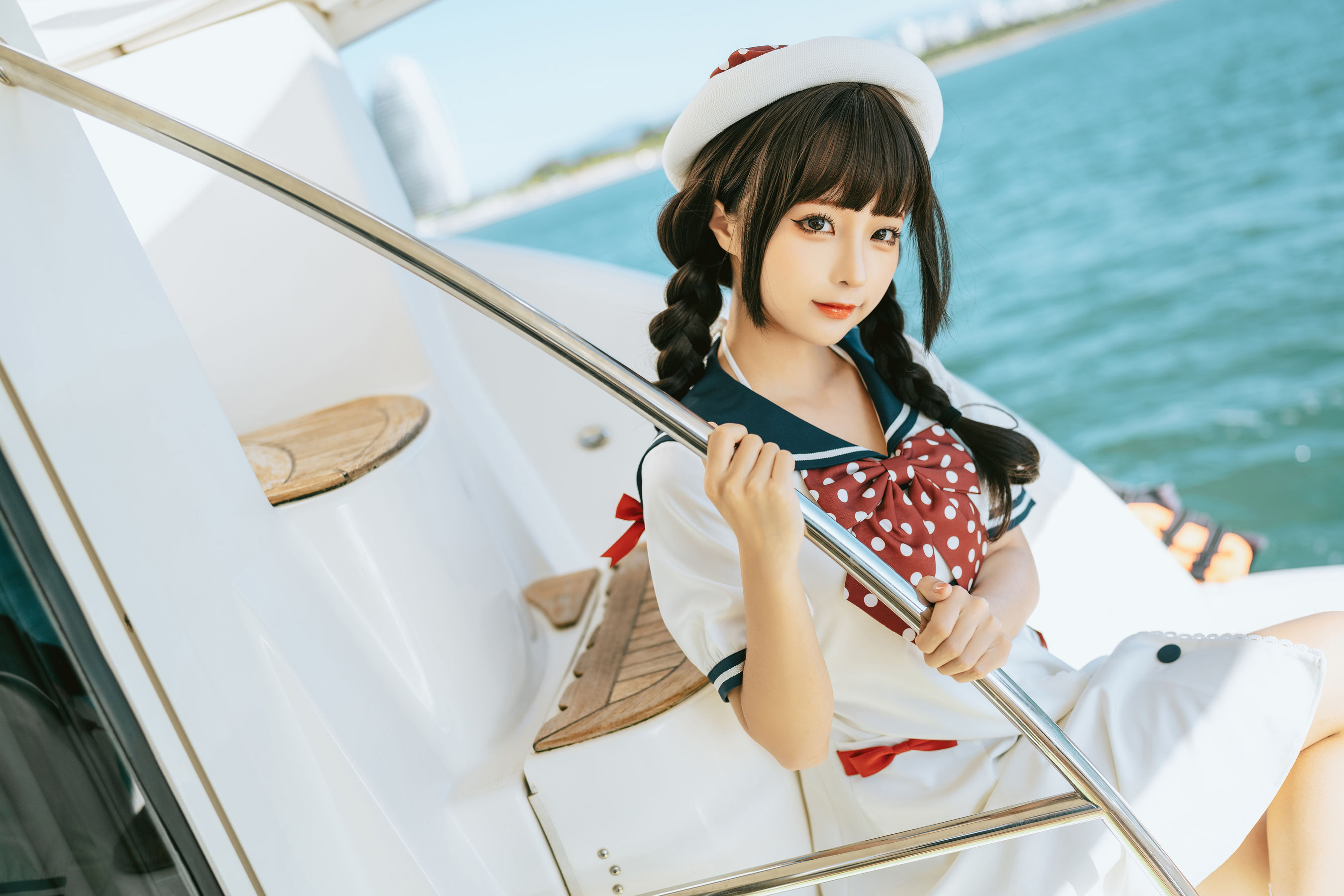 [福利COS] 动漫博主蠢沫沫 - 水手日记（绅士版） 第7张图