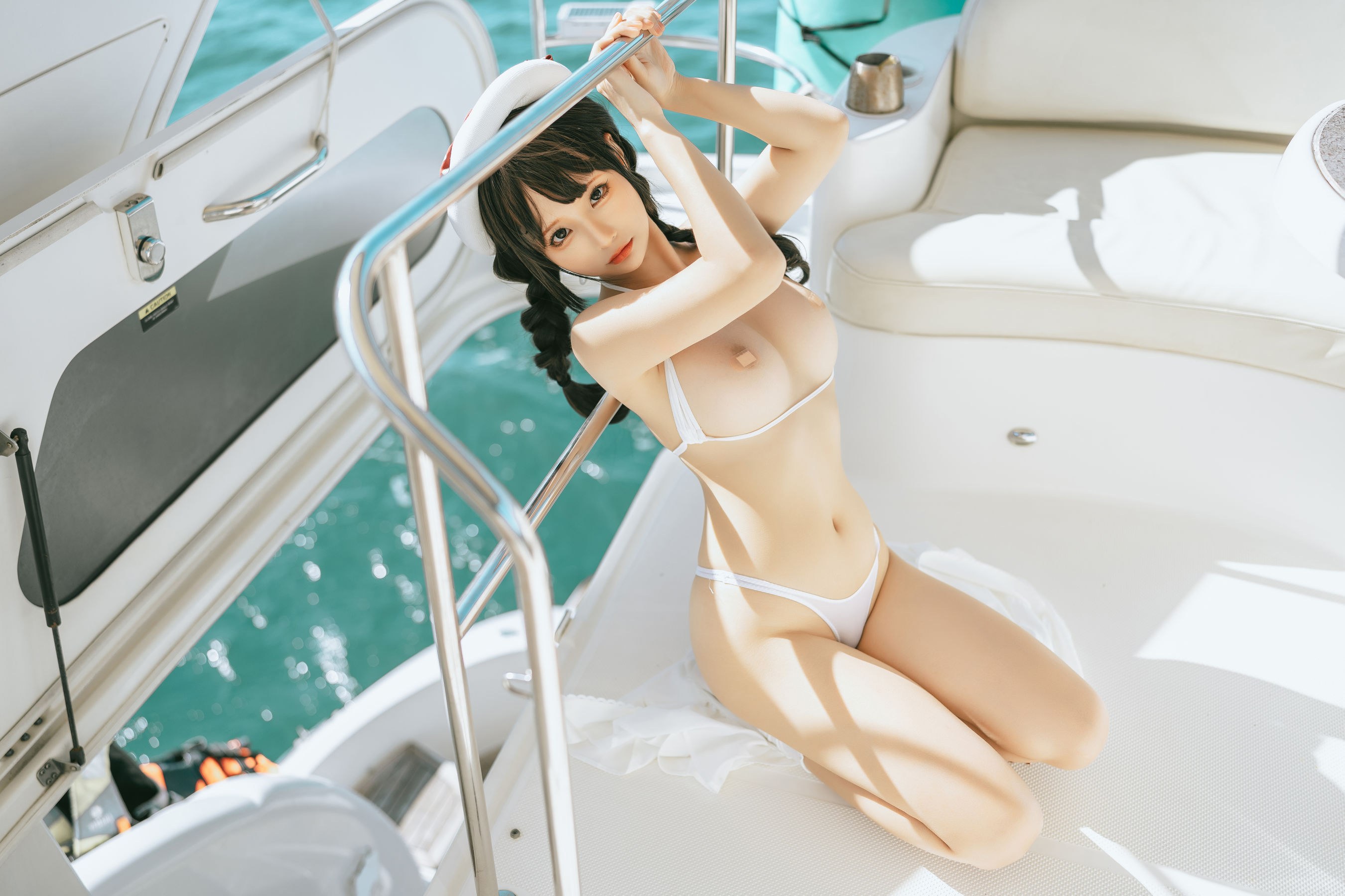 [福利COS] 动漫博主蠢沫沫 - 水手日记（绅士版） 第93张图
