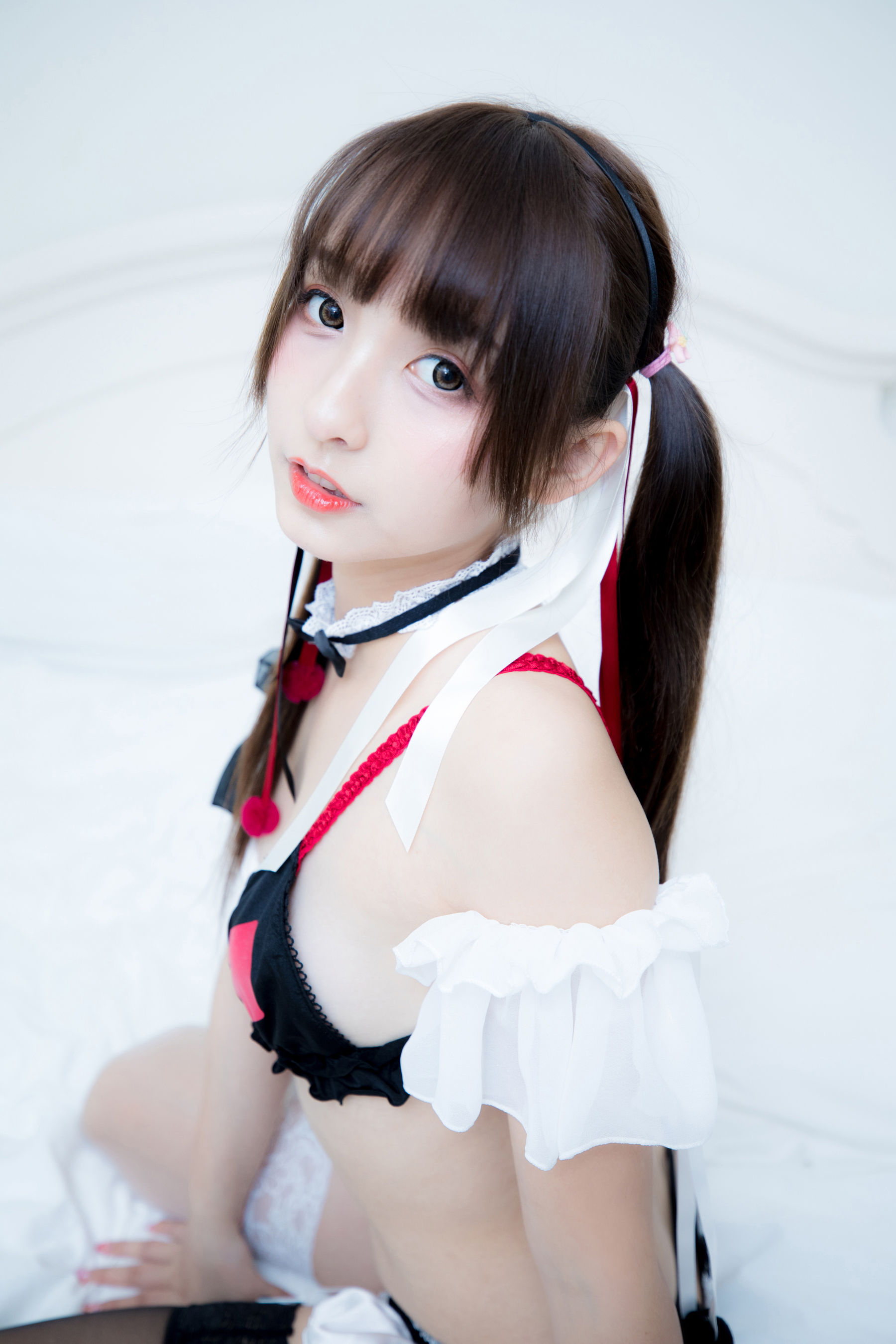 [福利COS] 萝莉神楽板真冬 之小恶魔 第33张图