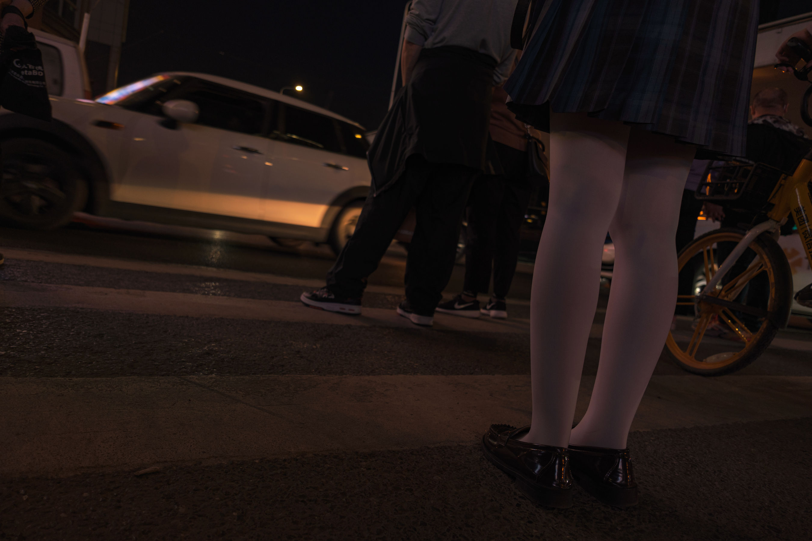 森萝财团写真 月下002 小夜 真空白丝 80D 户外 第90张图