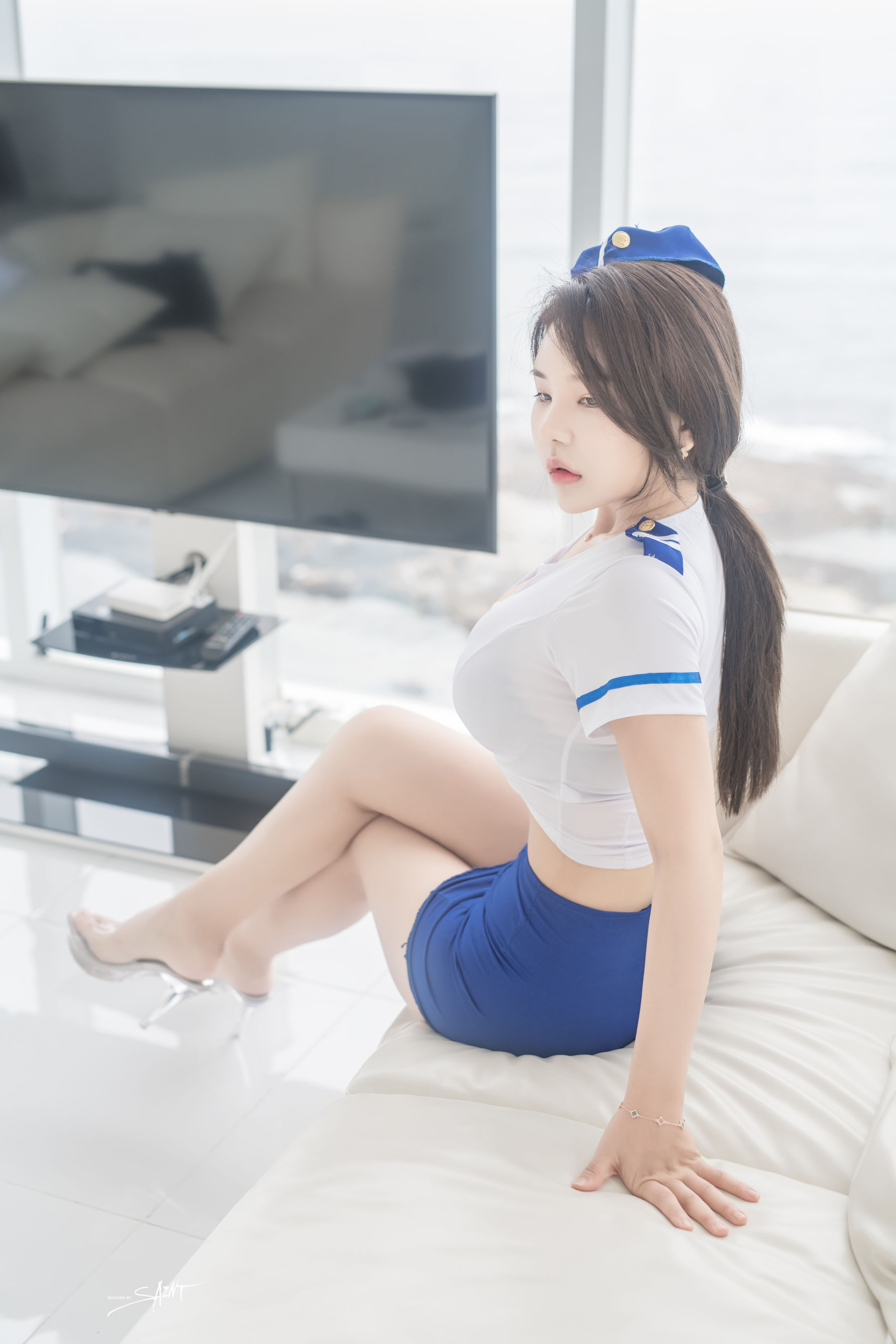 [saintphotolife] Zzyuri - Vol.14 Blue Marine 第15张图