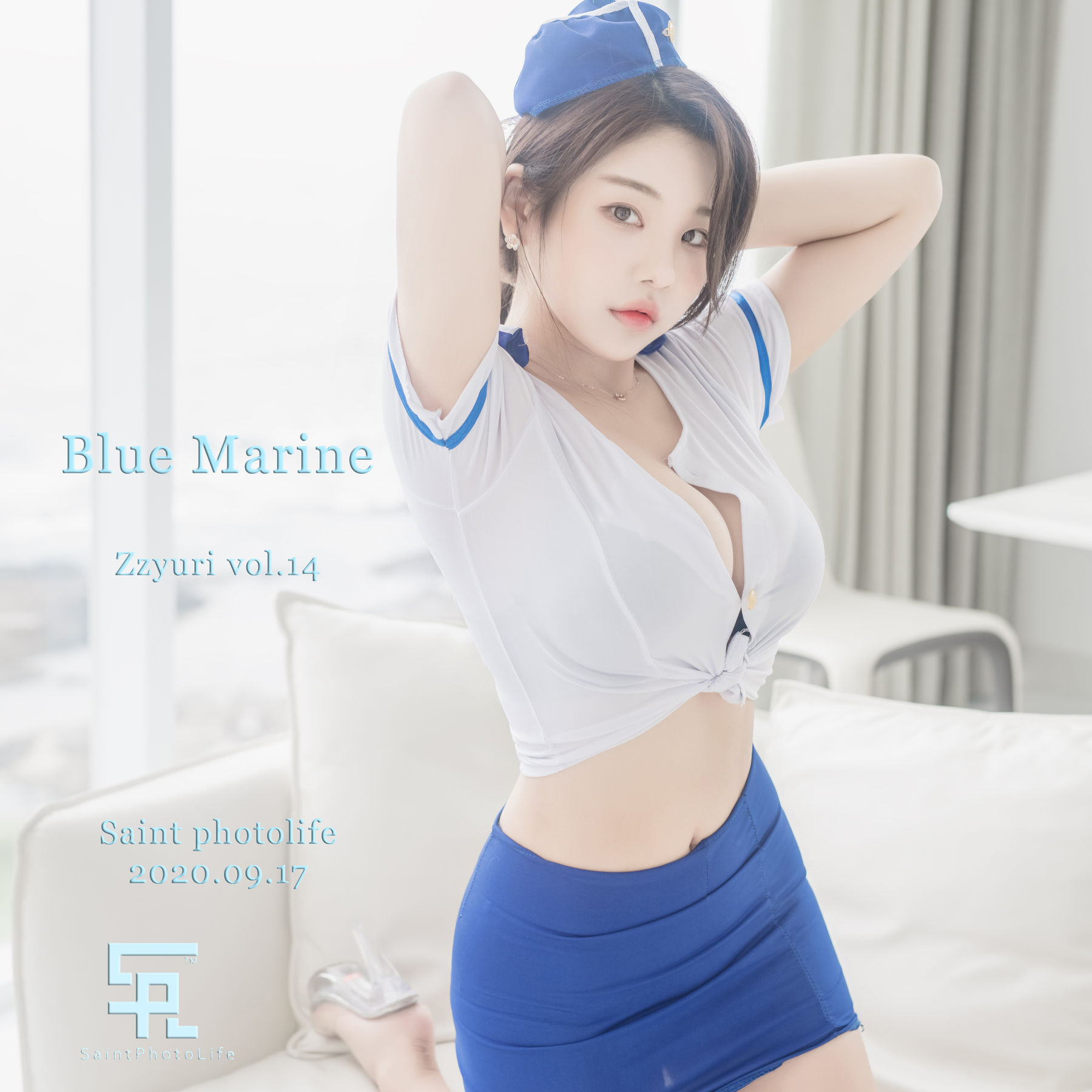 [saintphotolife] Zzyuri - Vol.14 Blue Marine 第2张图