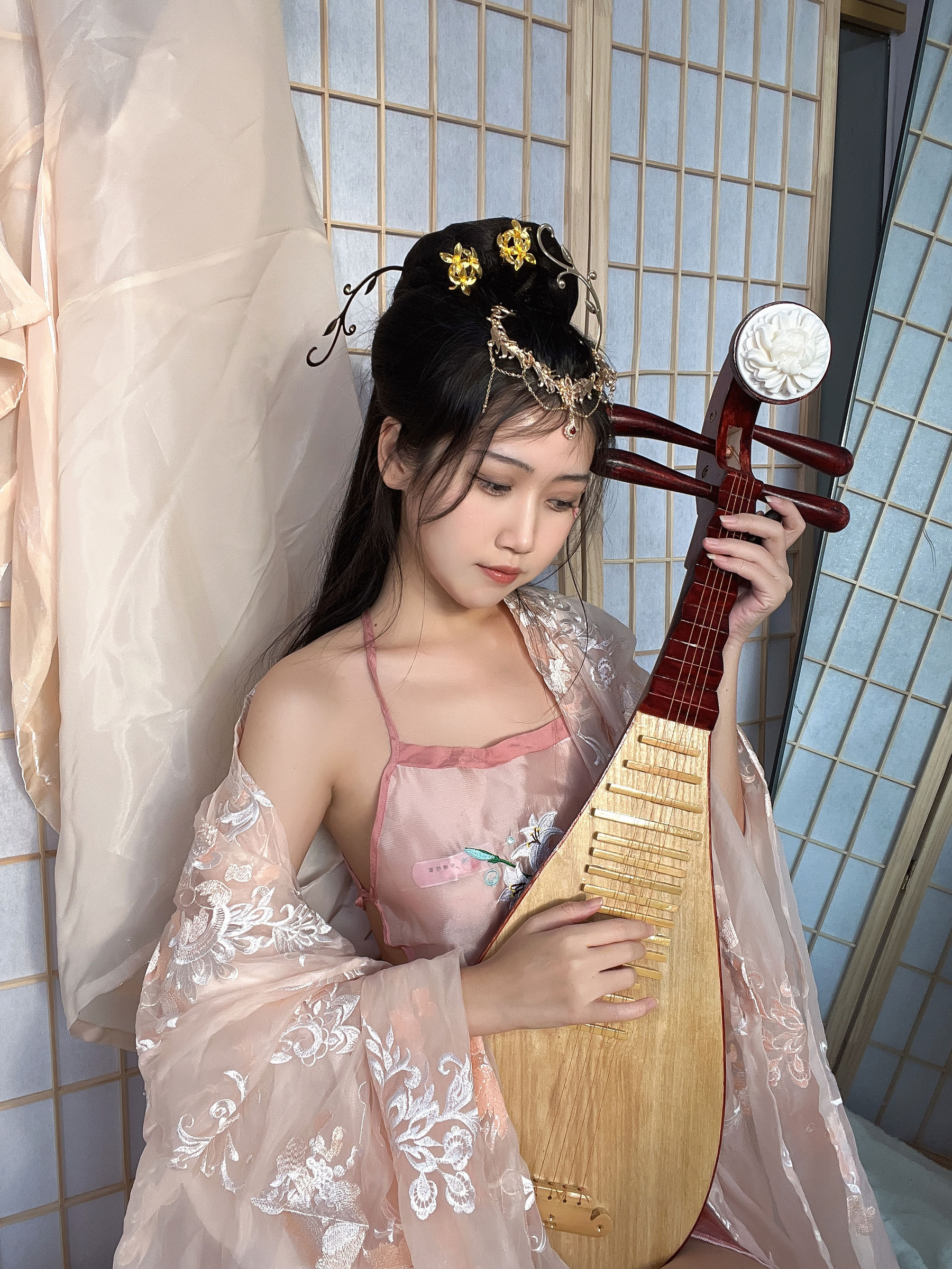 微博人气Coser不呆猫 - 宫廷仕女 第3张图
