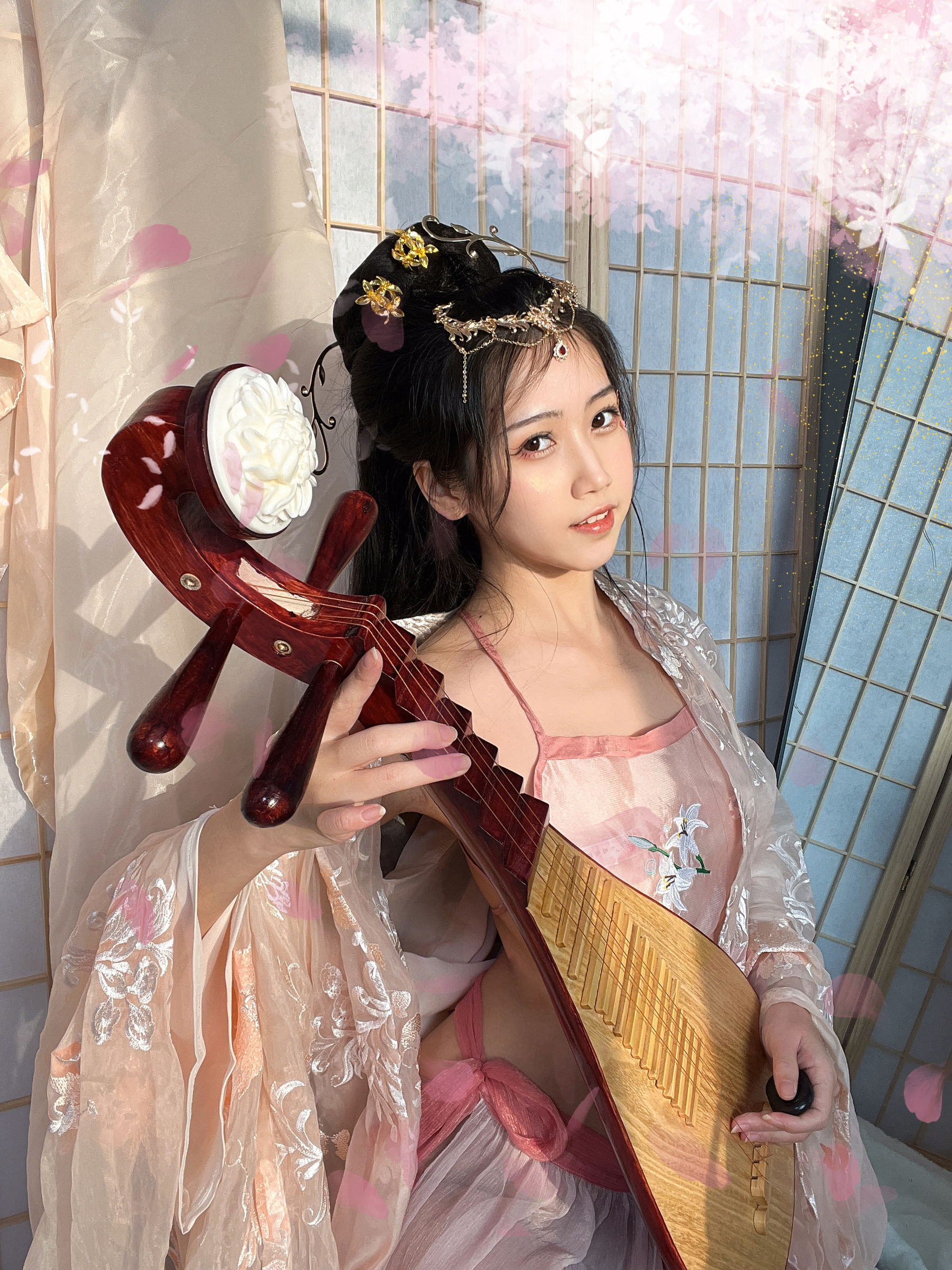 微博人气Coser不呆猫 - 宫廷仕女 第5张图