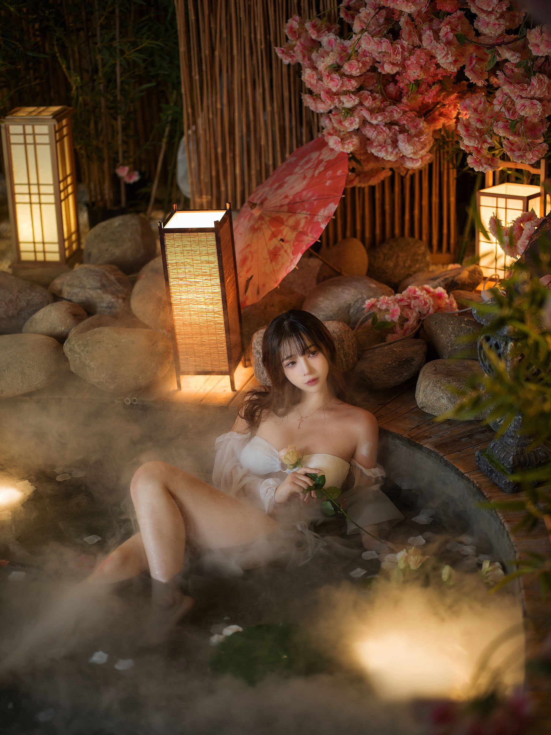 动漫博主叉子宝宝 - 温泉 第6张图