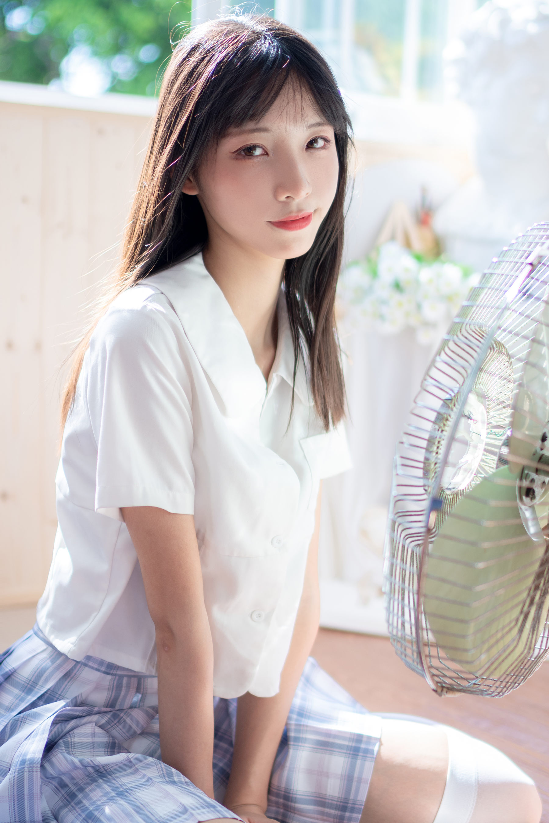 清纯妹子西瓜 - JK校服 第1张图