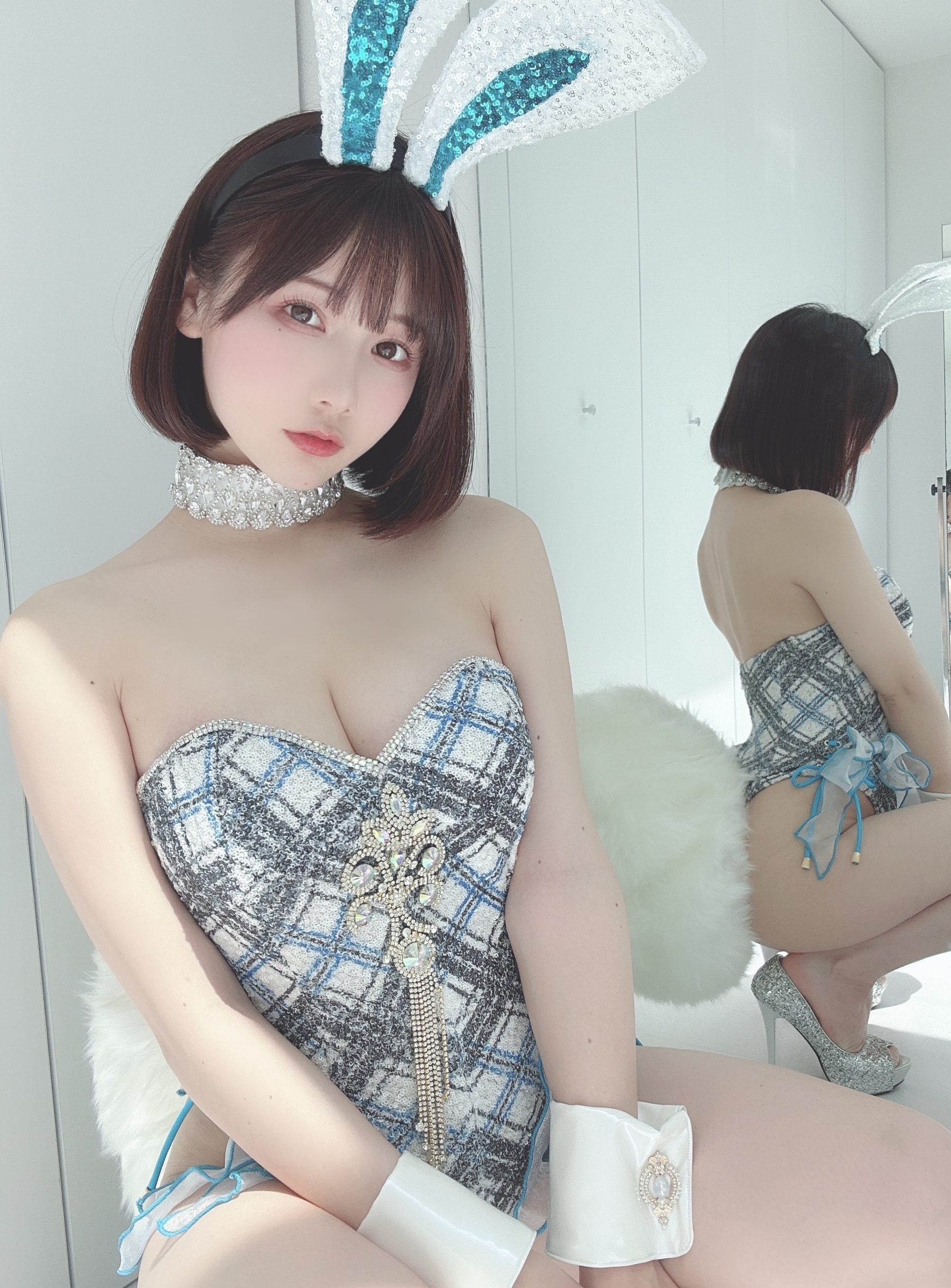 日本甜美COSERけんけん[fantia] 2023.05 blue bunny 第1张图